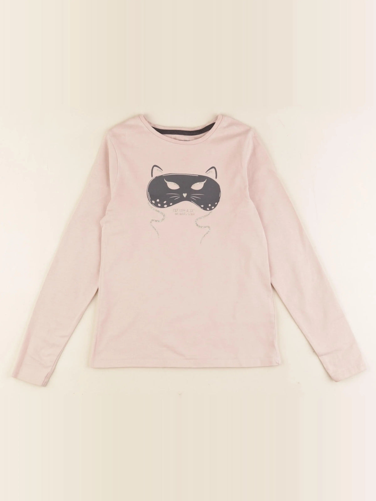 Vertbaudet - tee-shirt rose - 8 ans