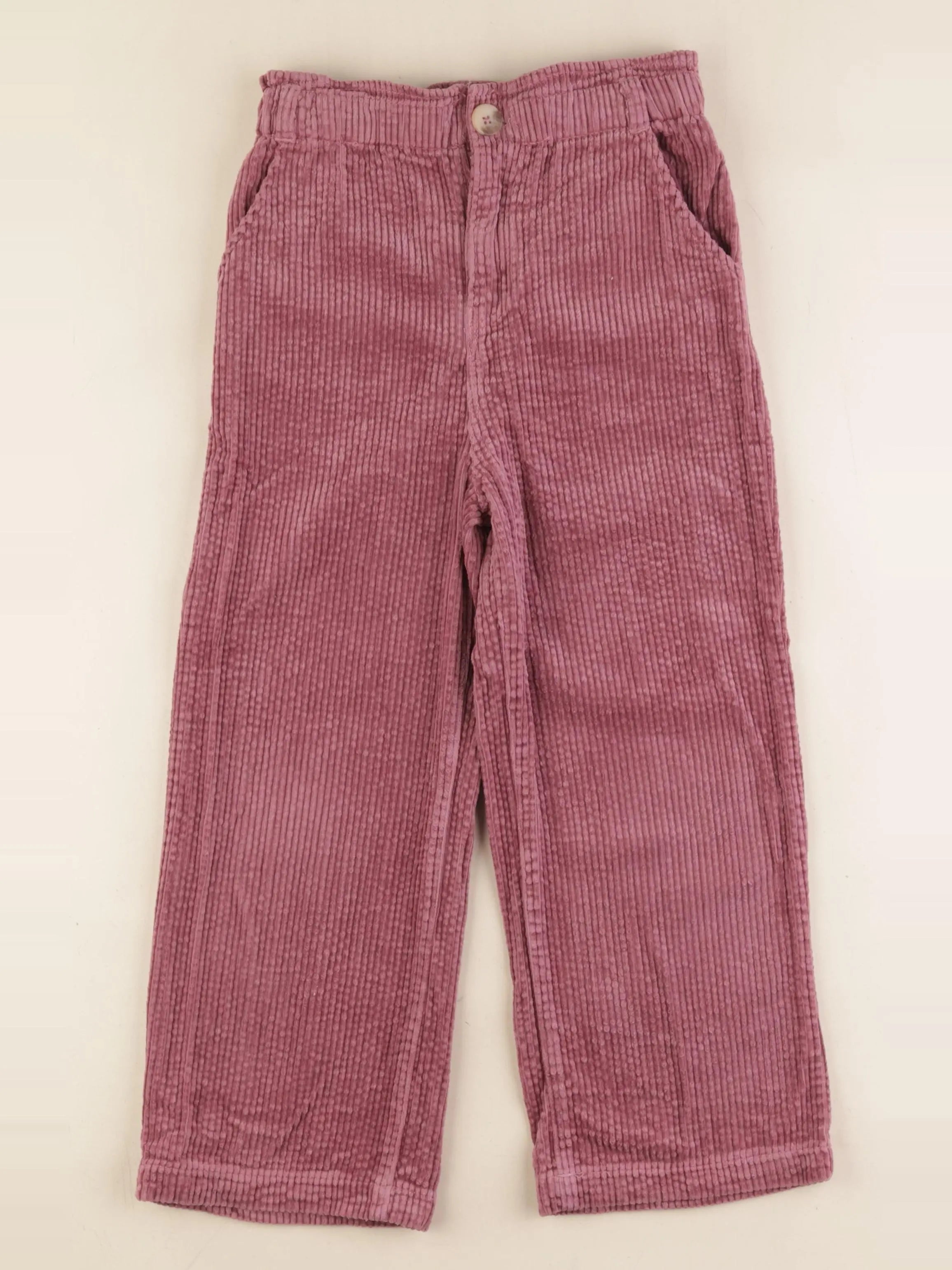 Vertbaudet - pantalon rose - 8 ans