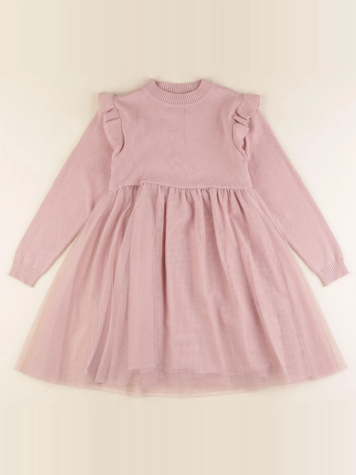 Vertbaudet - robe rose - 8 ans