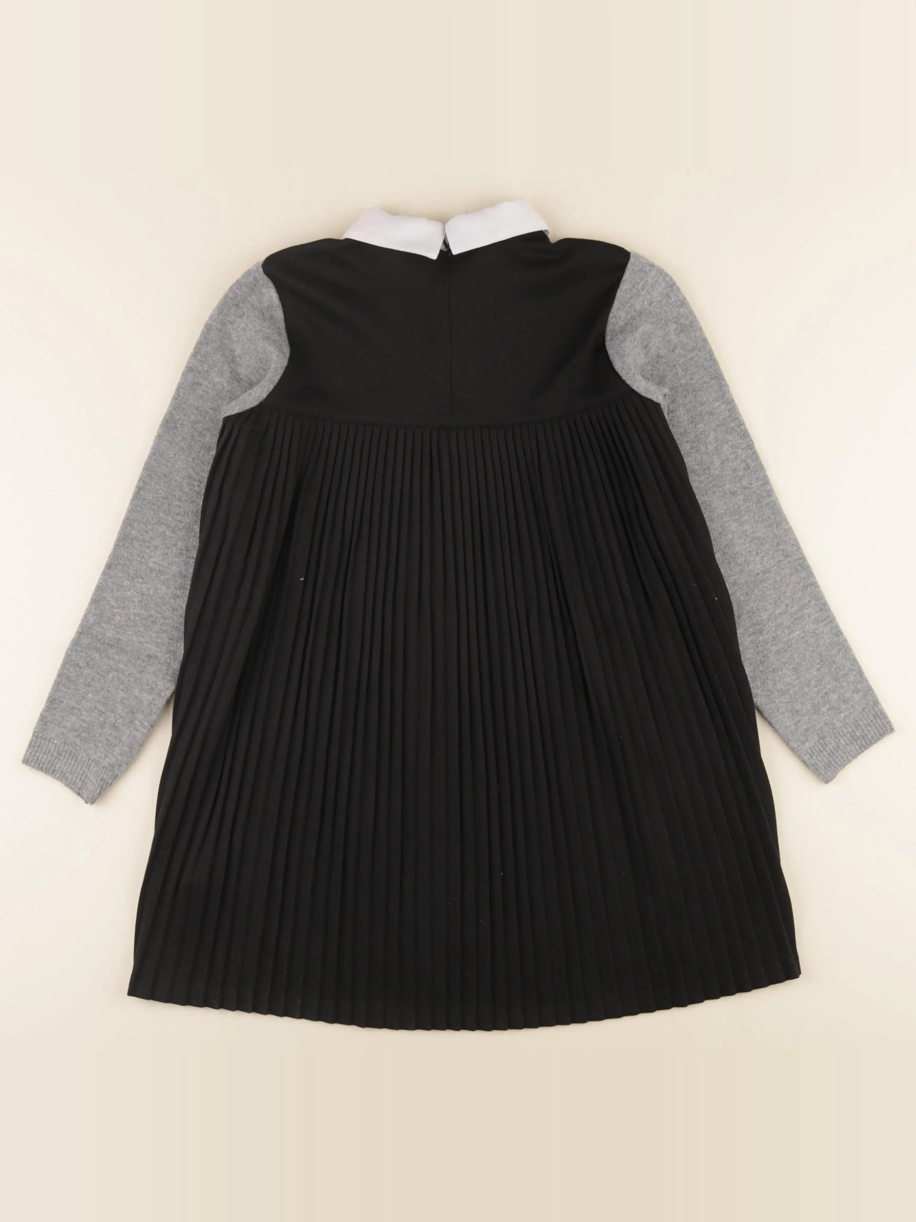 IKKS - robe gris - 8 ans