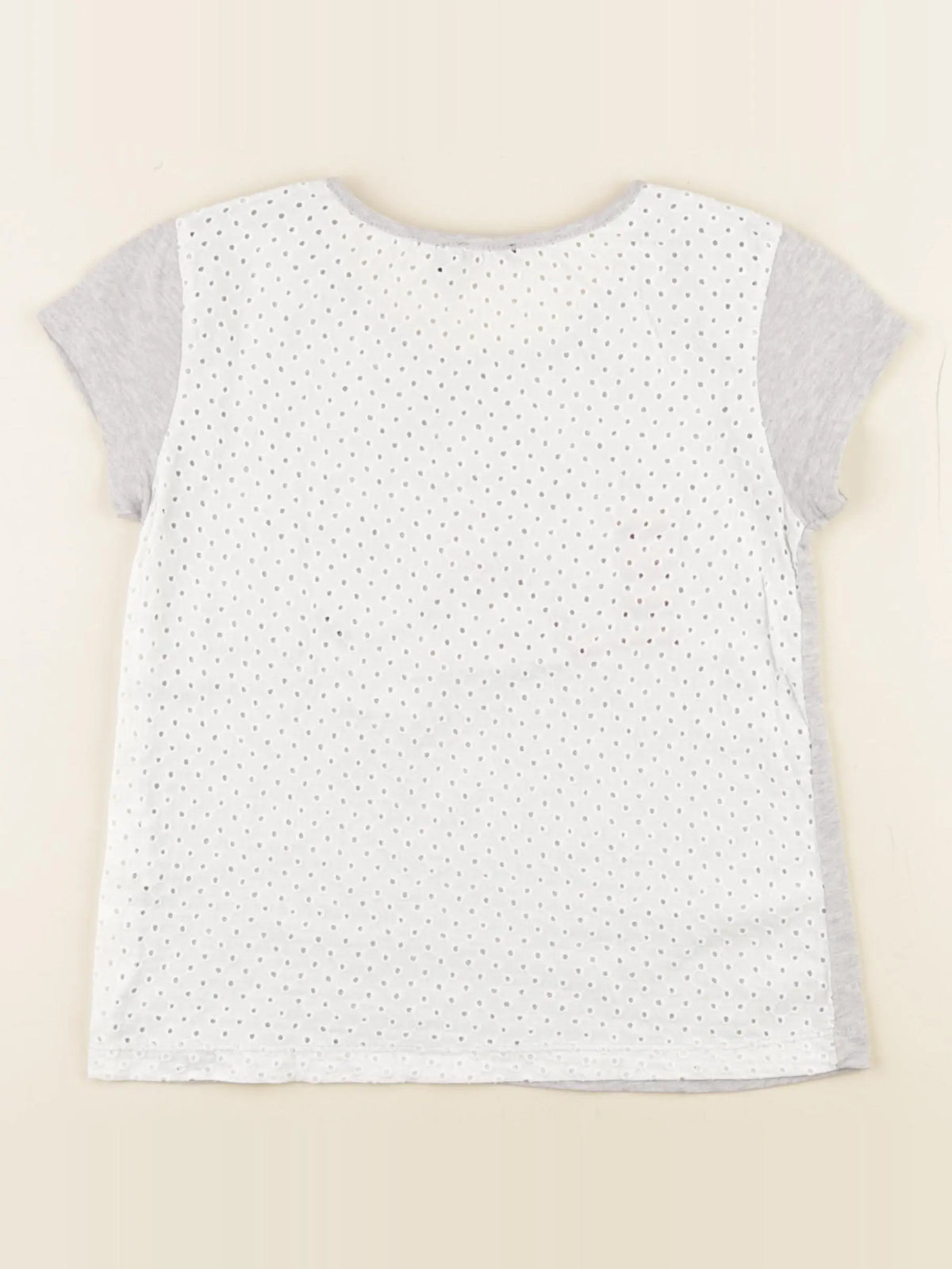 IKKS - tee-shirt gris - 8 ans