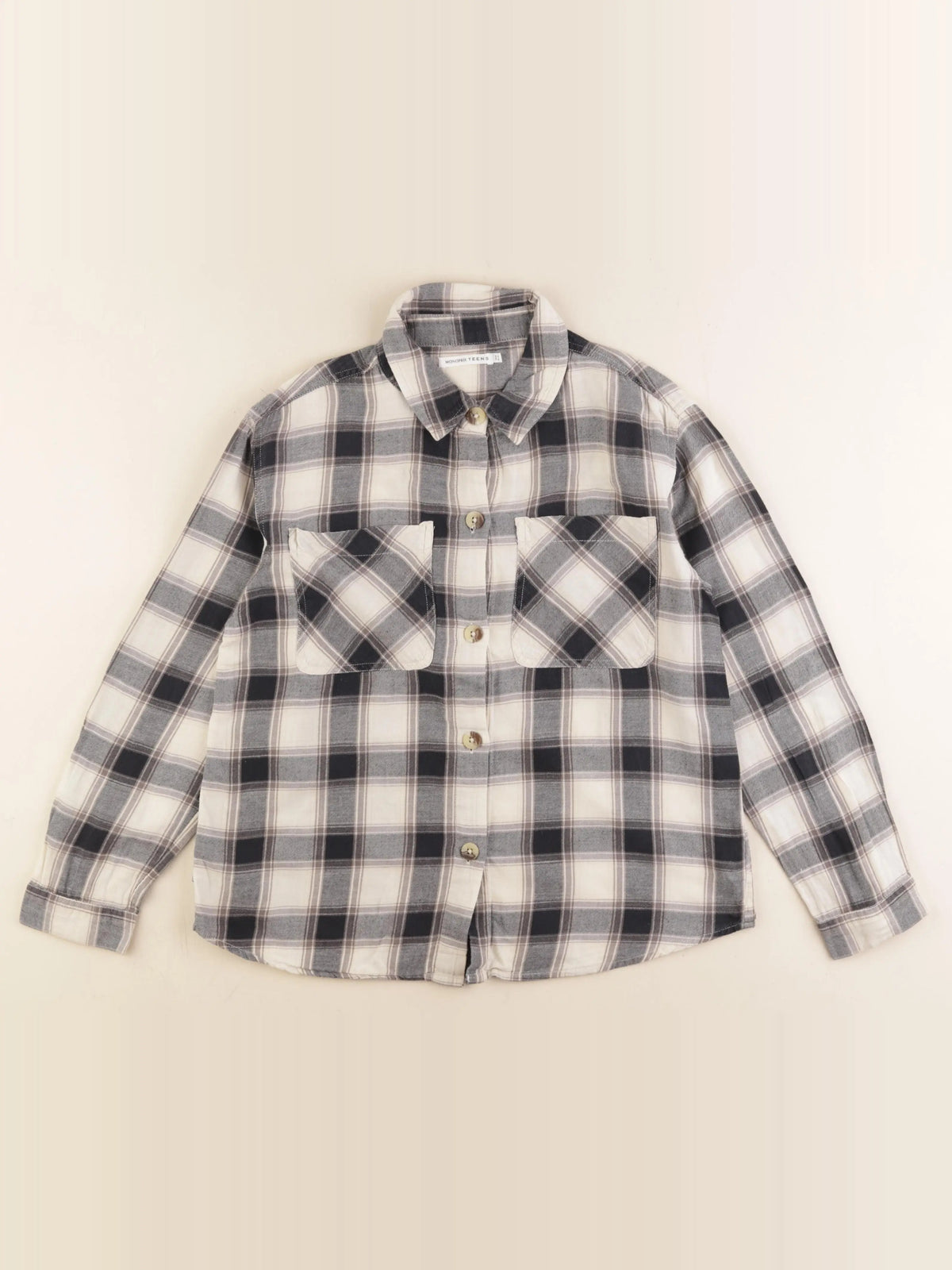 Monoprix - chemise multicolore - 12 ans