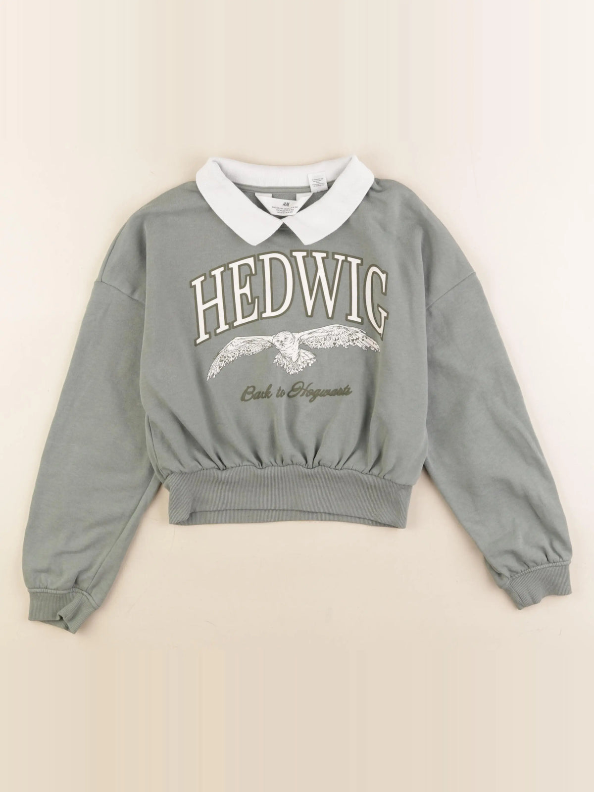 H&M - sweat vert - 8/10 ans