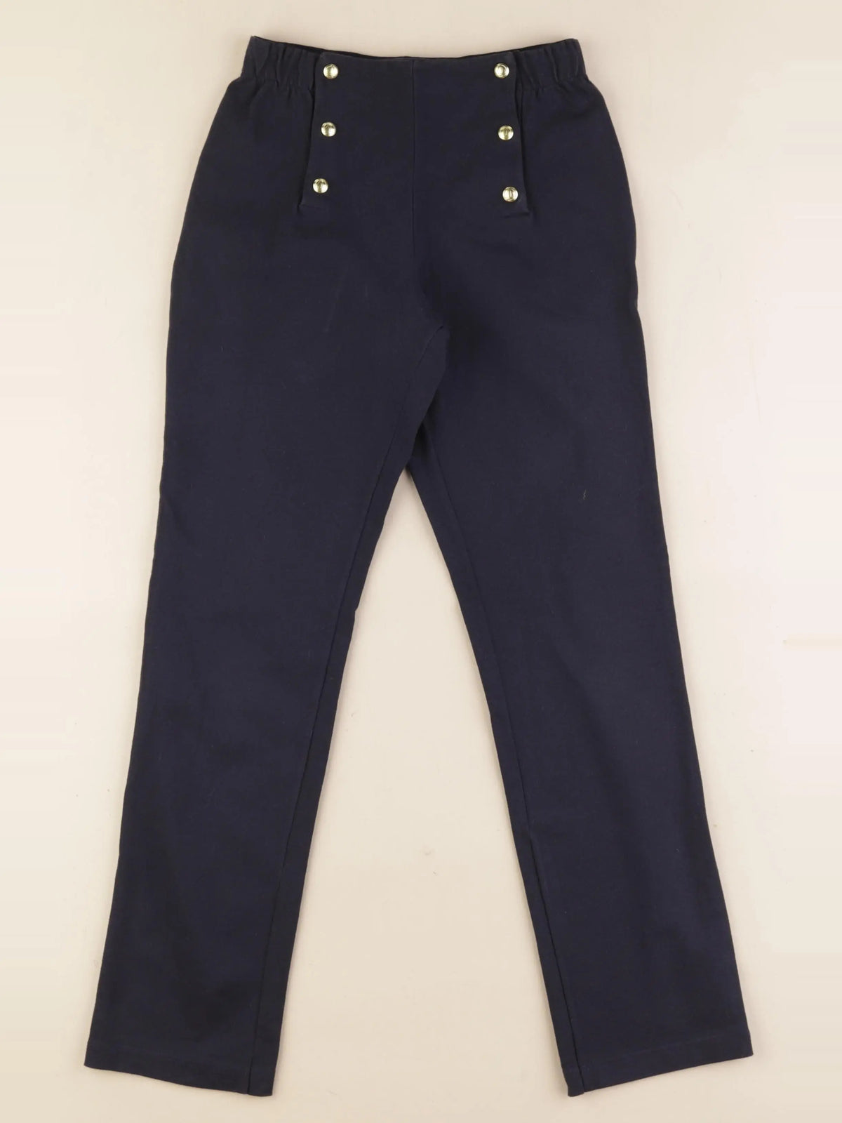 Petit Bateau - pantalon bleu - 10 ans