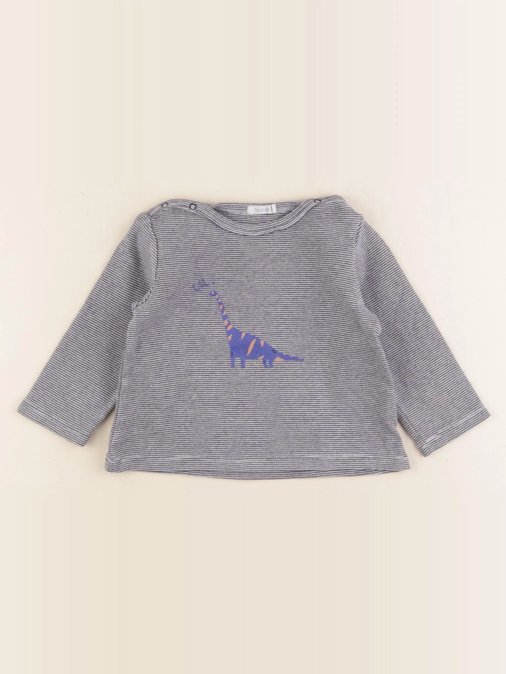 Boutchou - tee-shirt bleu - 18 mois