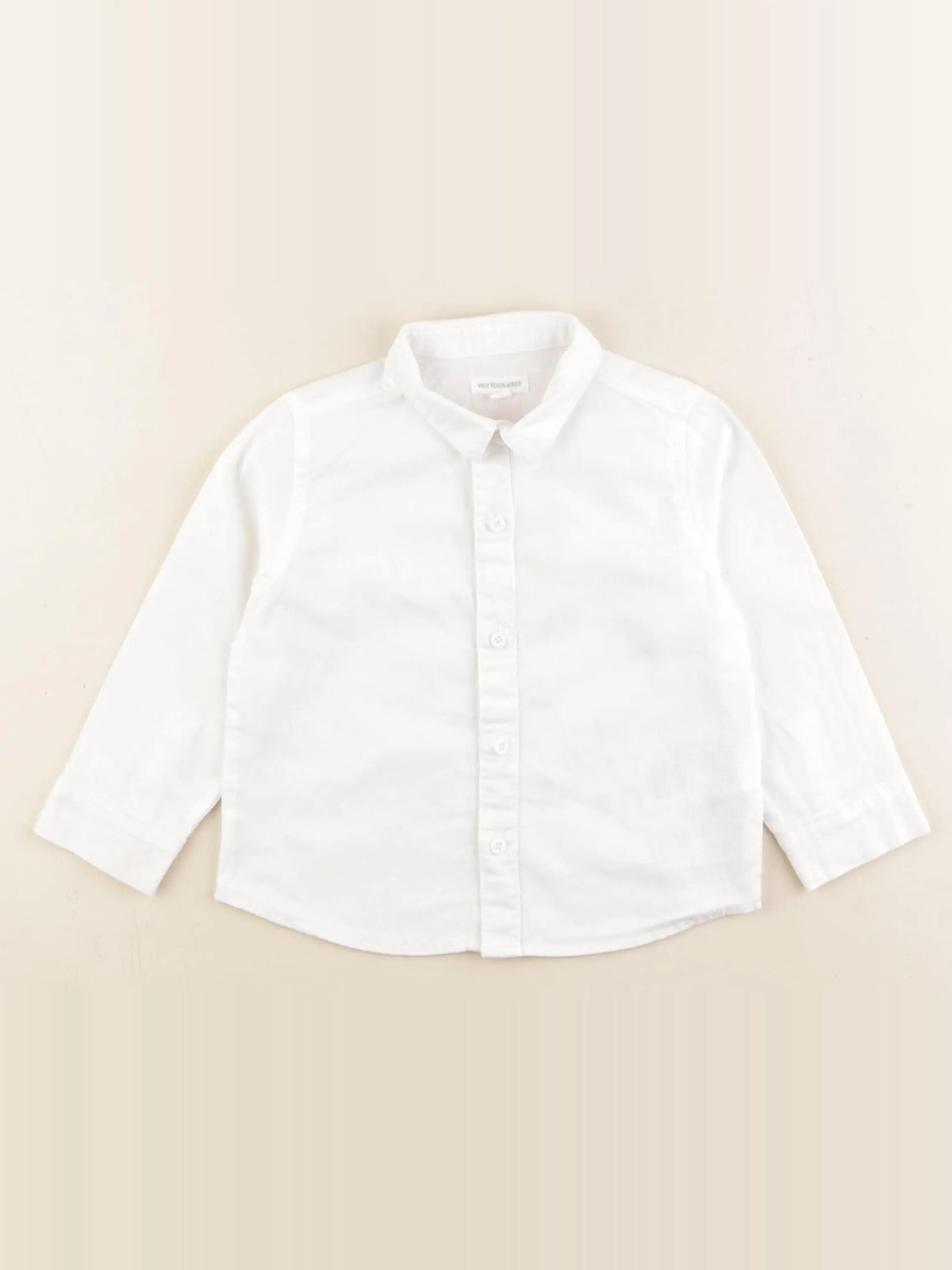 Vertbaudet - chemise blanc - 3 ans