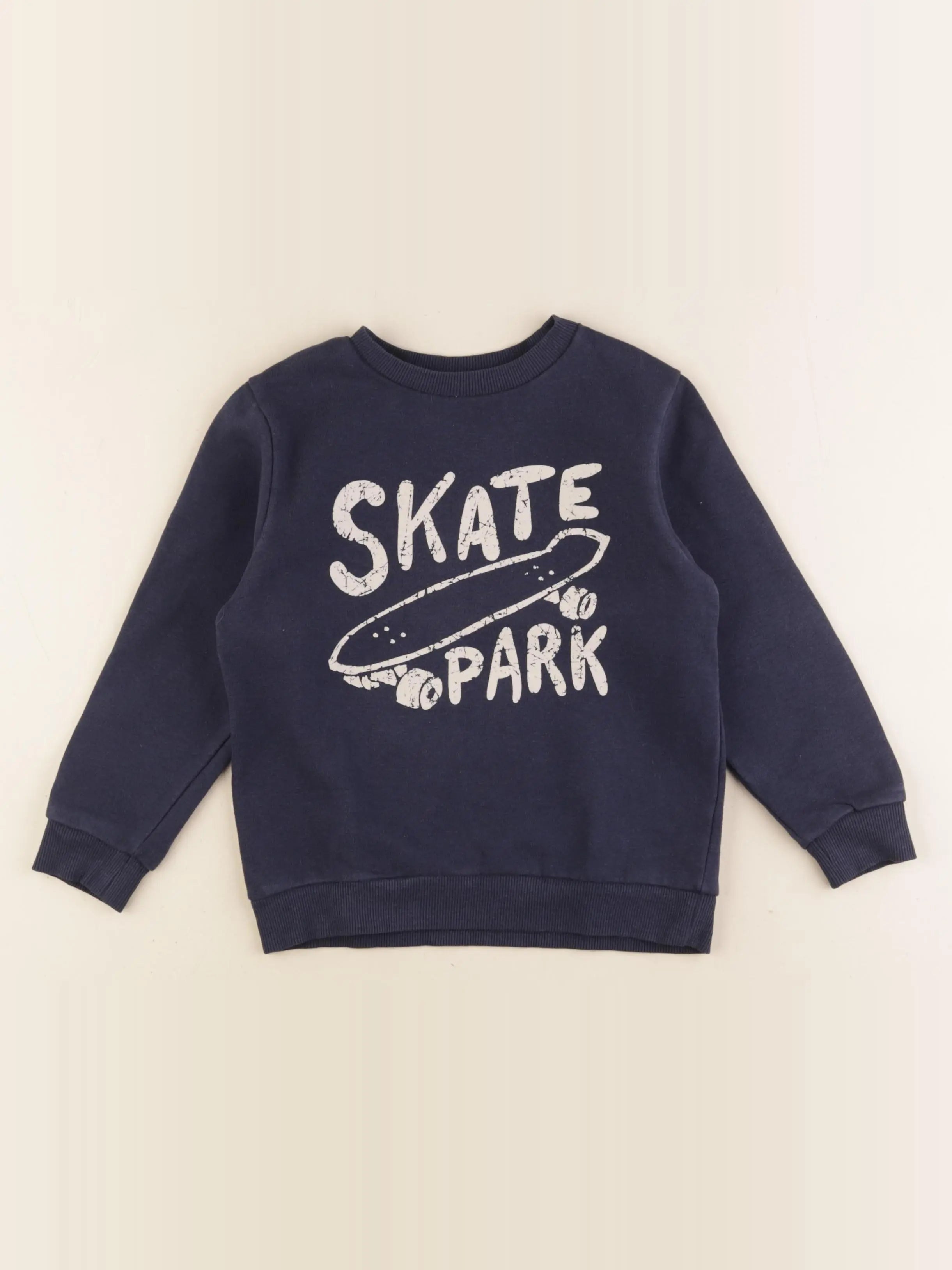 Vertbaudet - sweat bleu - 5 ans