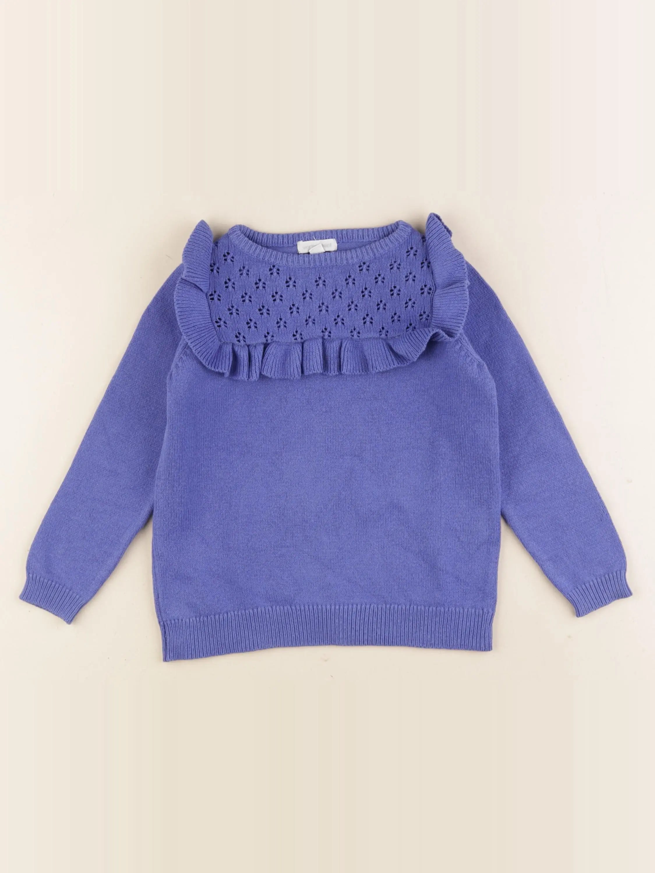 Vertbaudet - pull bleu - 4 ans