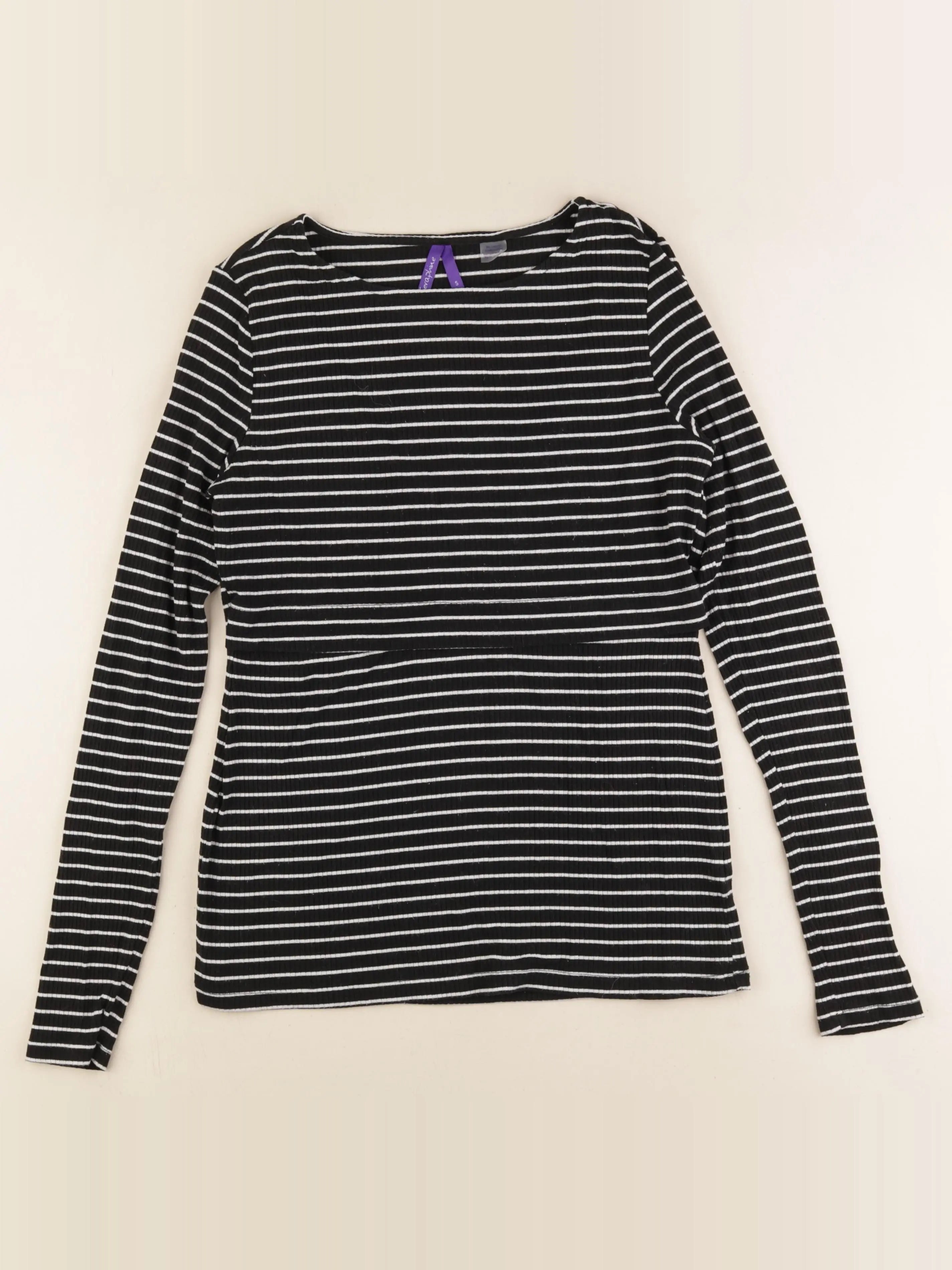 Seraphine - tee-shirt grossesse noir - s