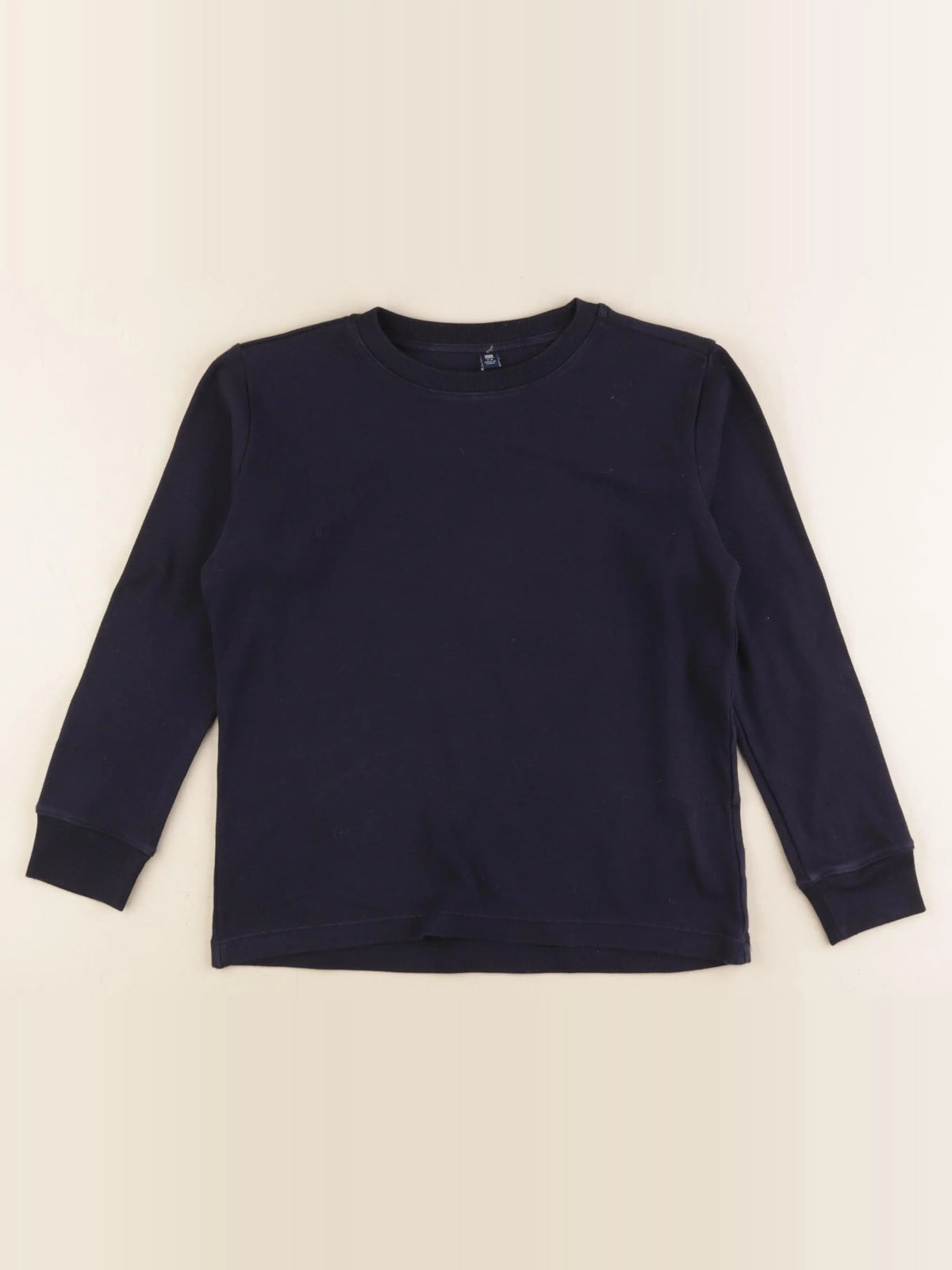 Uniqlo - tee-shirt bleu - 7/8 ans