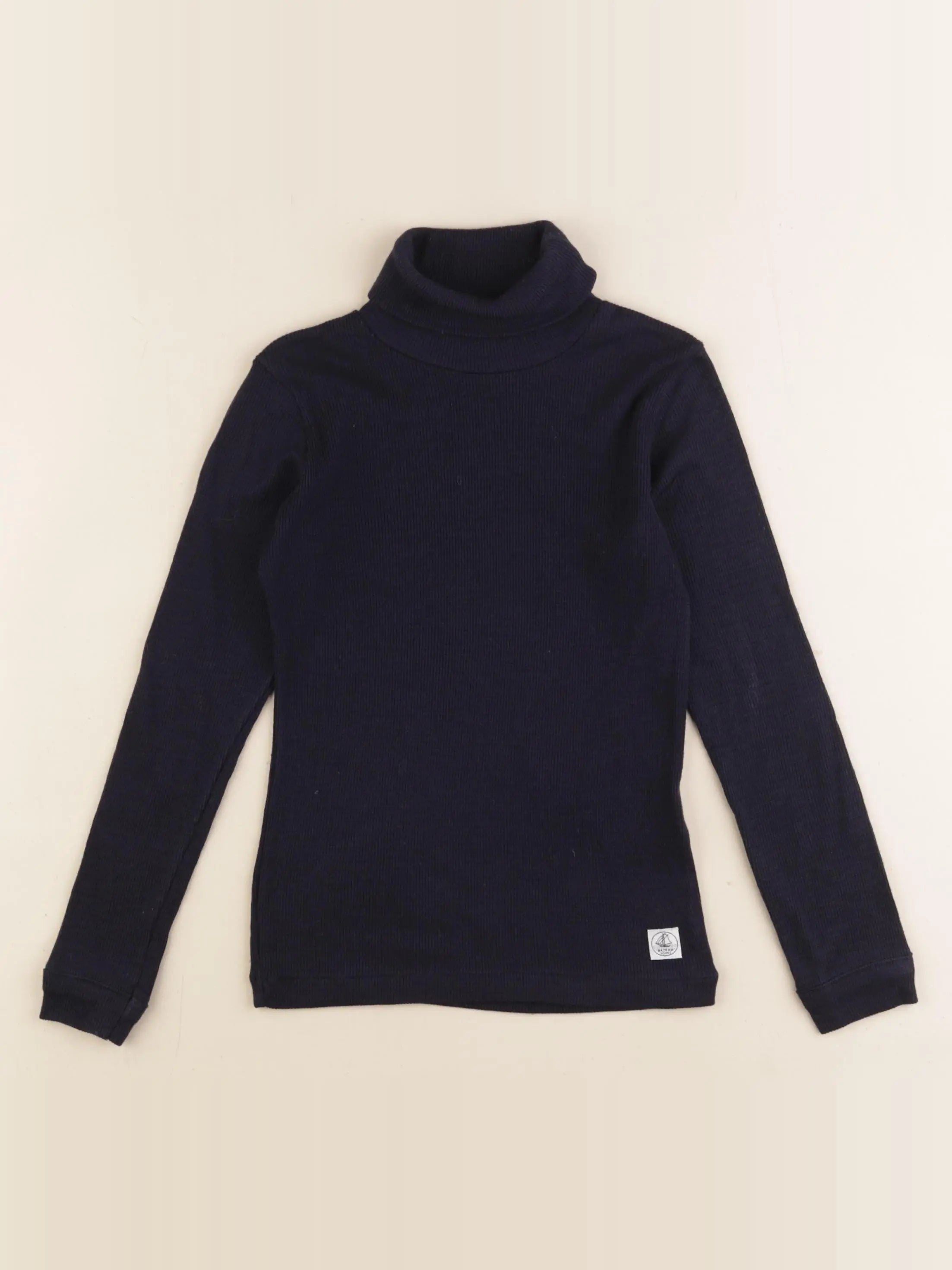 Petit Bateau - sous-pull bleu - 5 ans