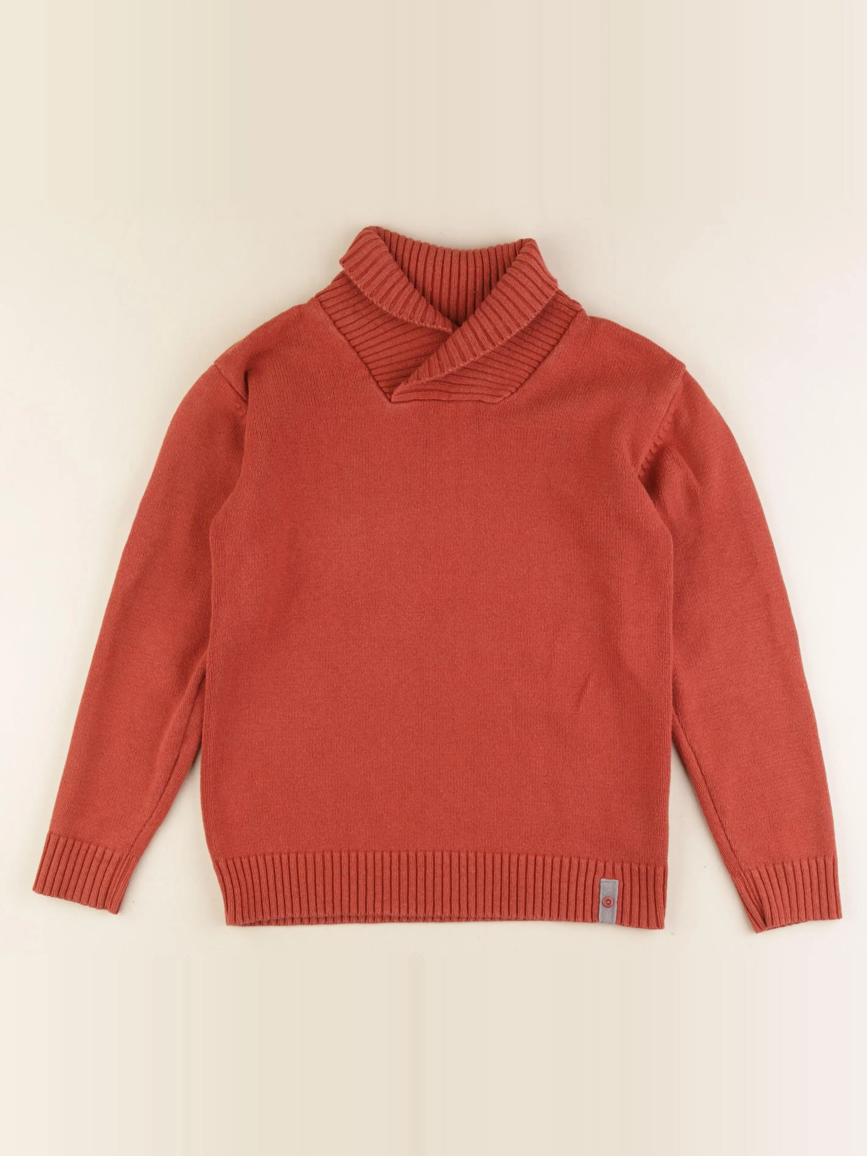 Vertbaudet - pull rouge - 12 ans