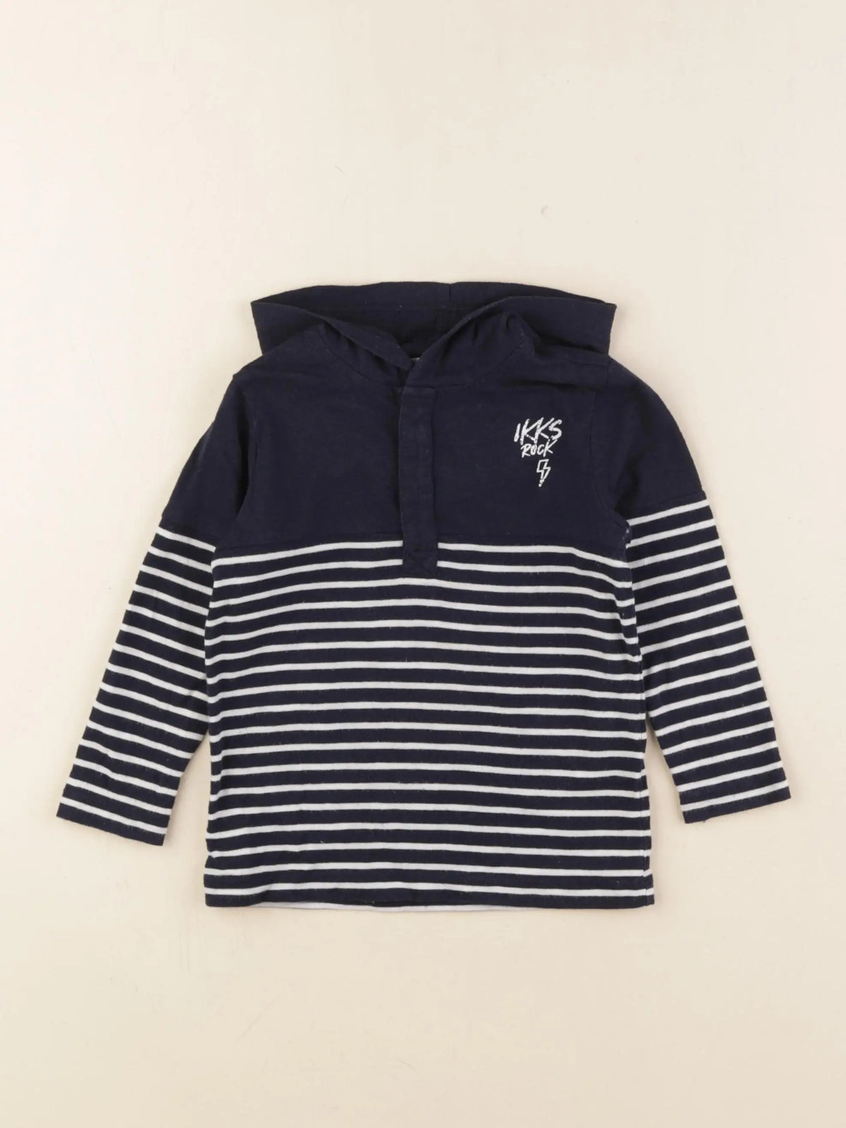 IKKS - tee-shirt bleu - 18 mois