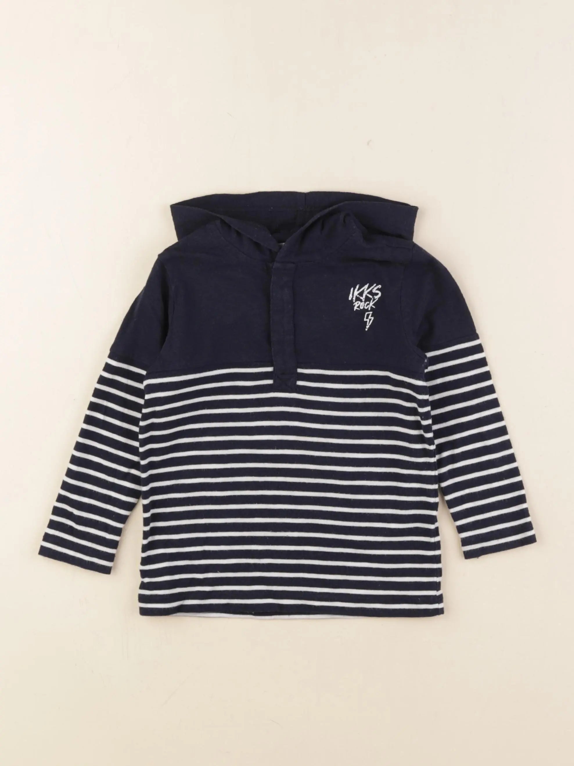 IKKS - tee-shirt bleu - 18 mois