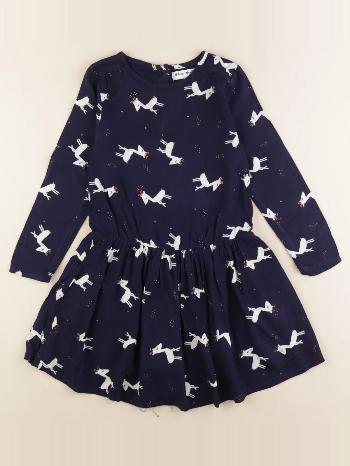 Galeries Lafayette - robe bleu - 6 ans