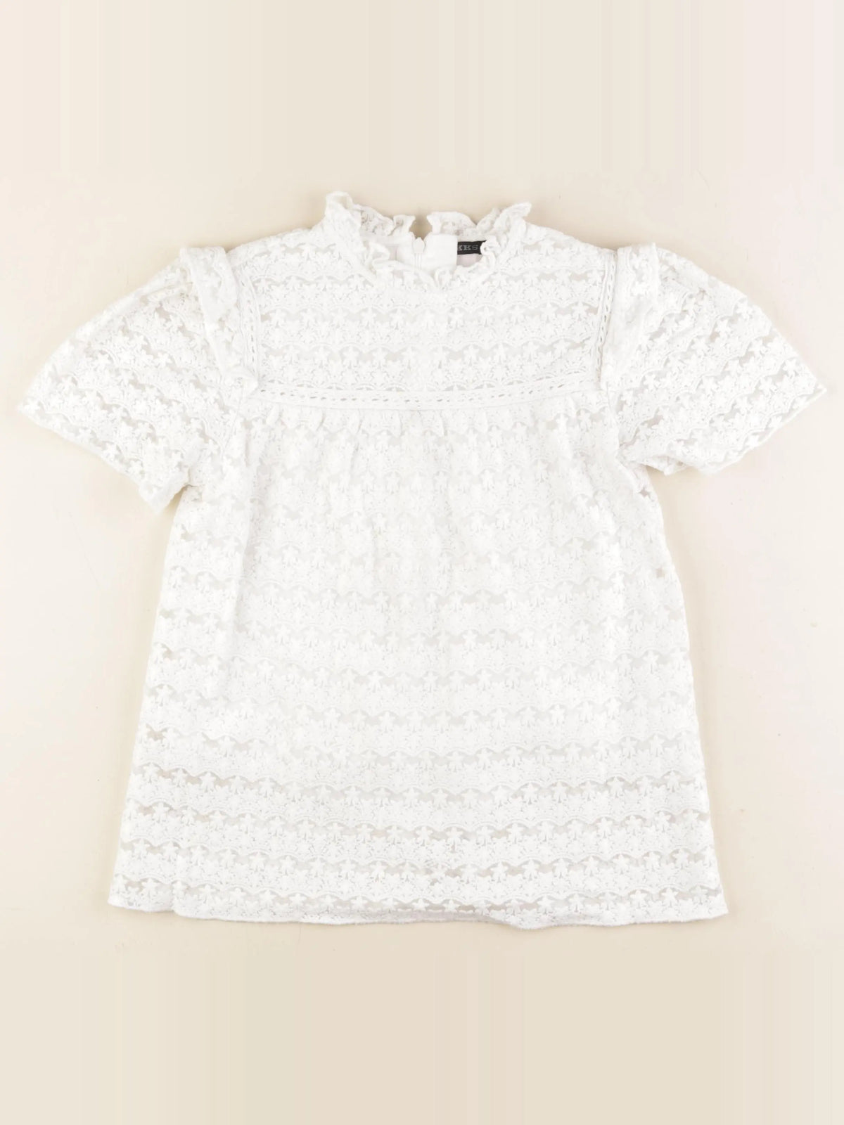 IKKS - blouse blanc - 10 ans