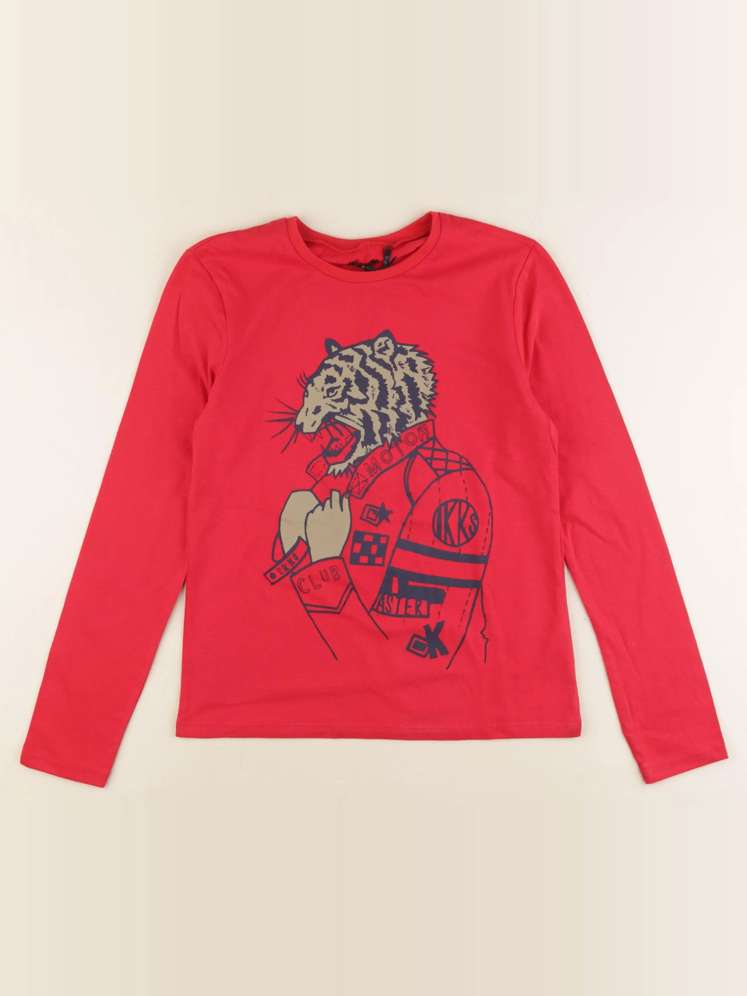IKKS - tee-shirt rouge - 12 ans