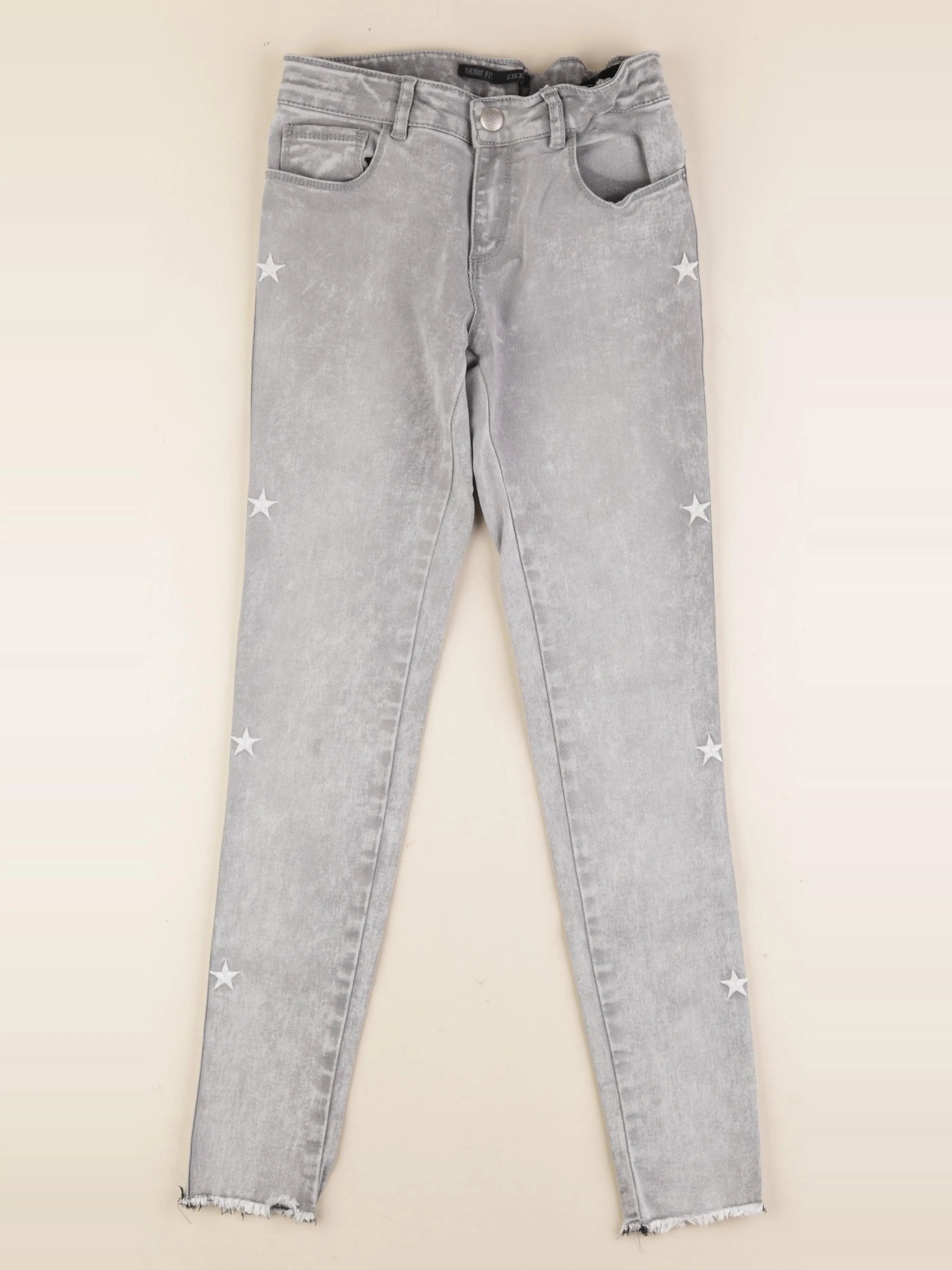 IKKS - jean gris - 12 ans