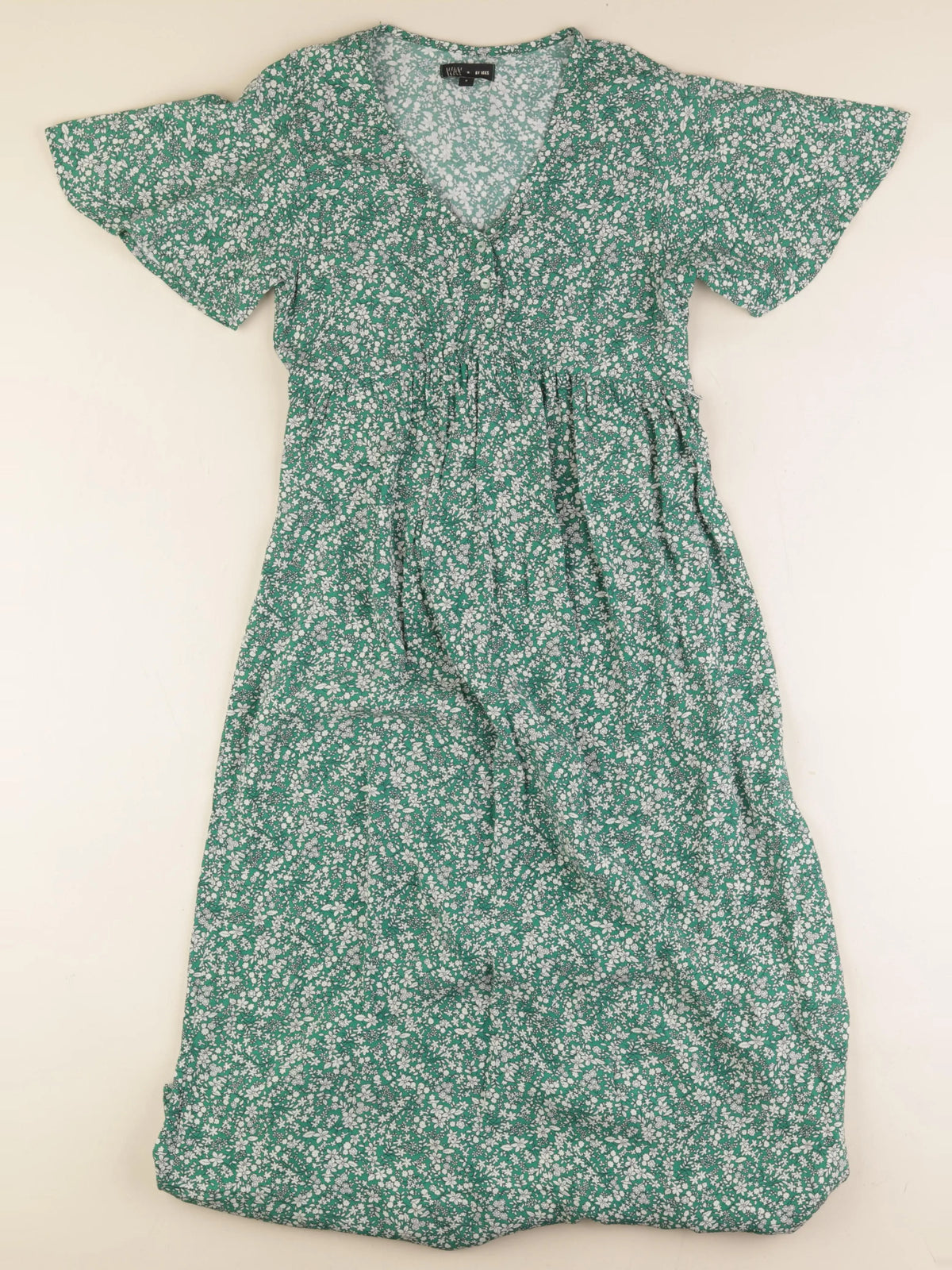 IKKS - robe vert - 14 ans