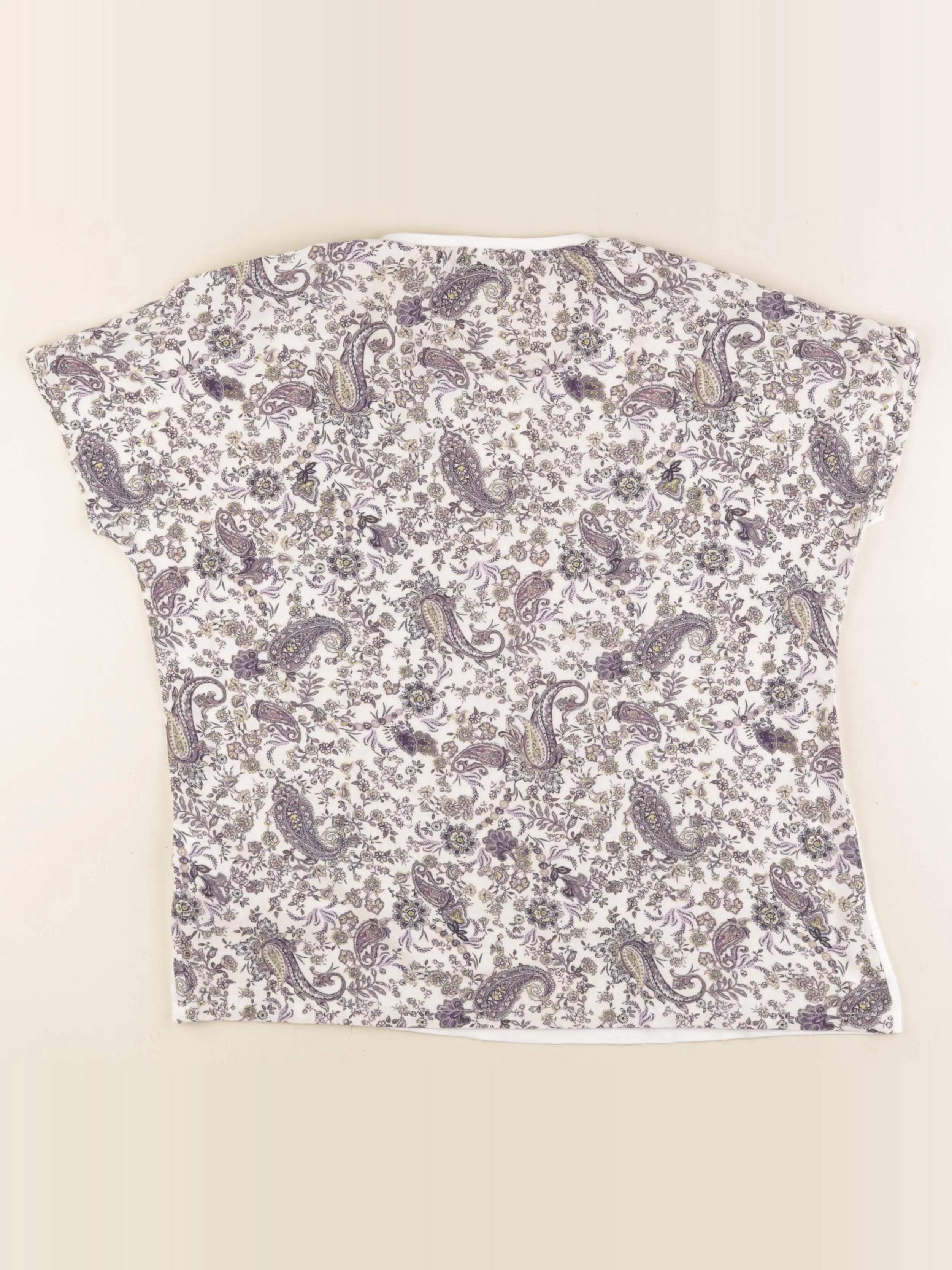 IKKS - tee-shirt blanc, beige - 14 ans