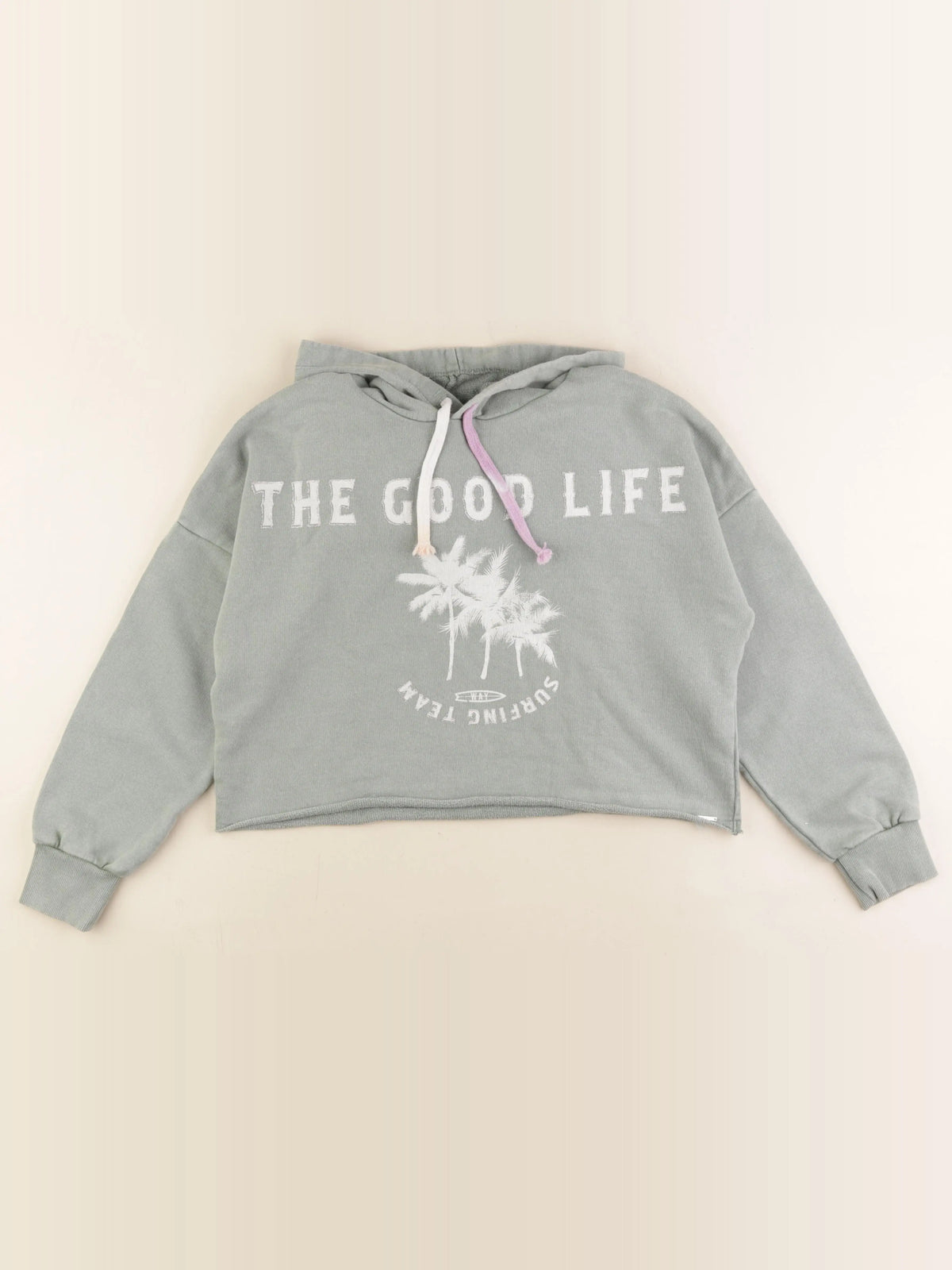 IKKS - sweat court vert - 14 ans