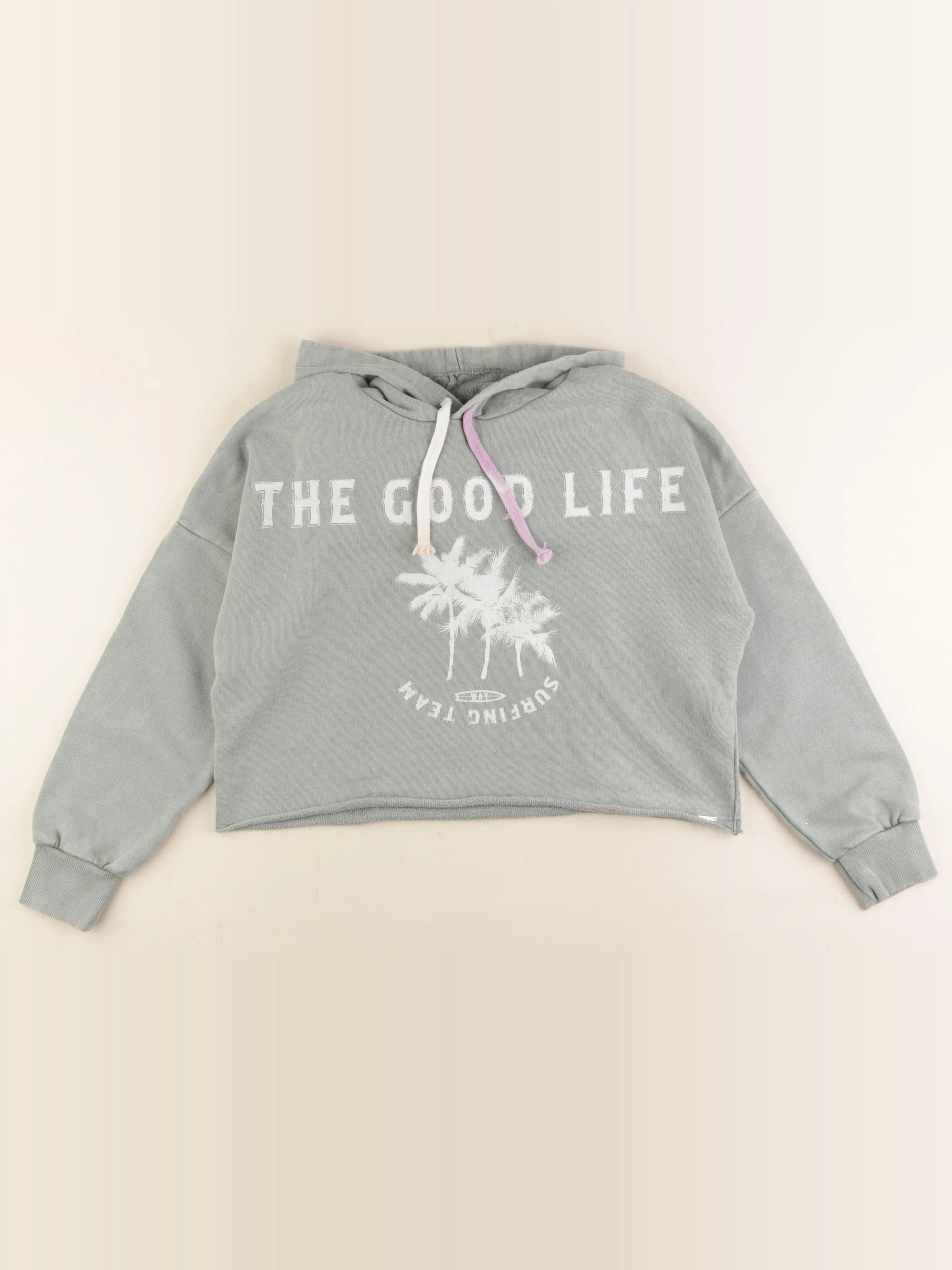 IKKS - sweat court vert - 14 ans