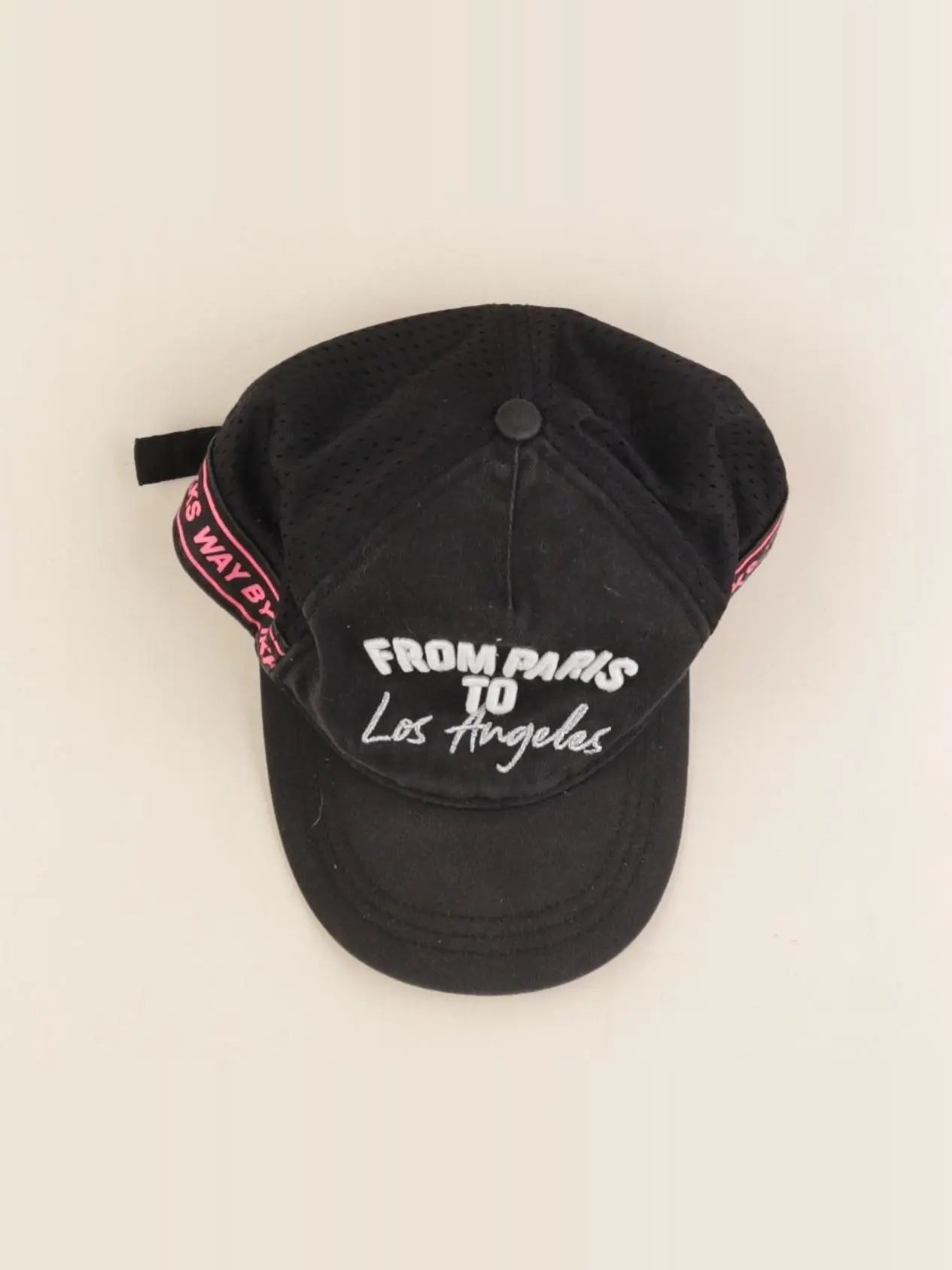 IKKS - casquette noir - 8/10 ans
