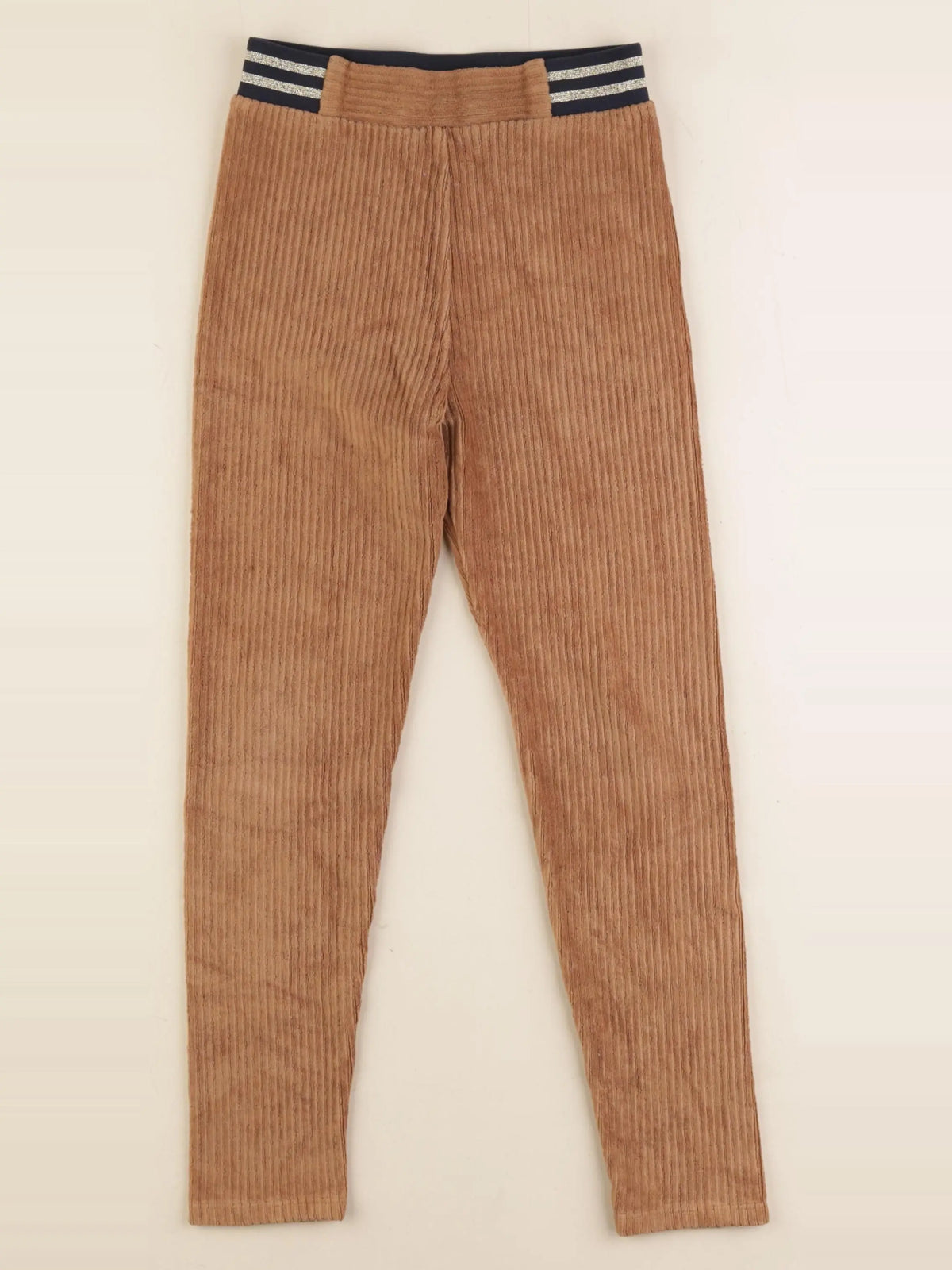 Vertbaudet - legging marron - 8 ans