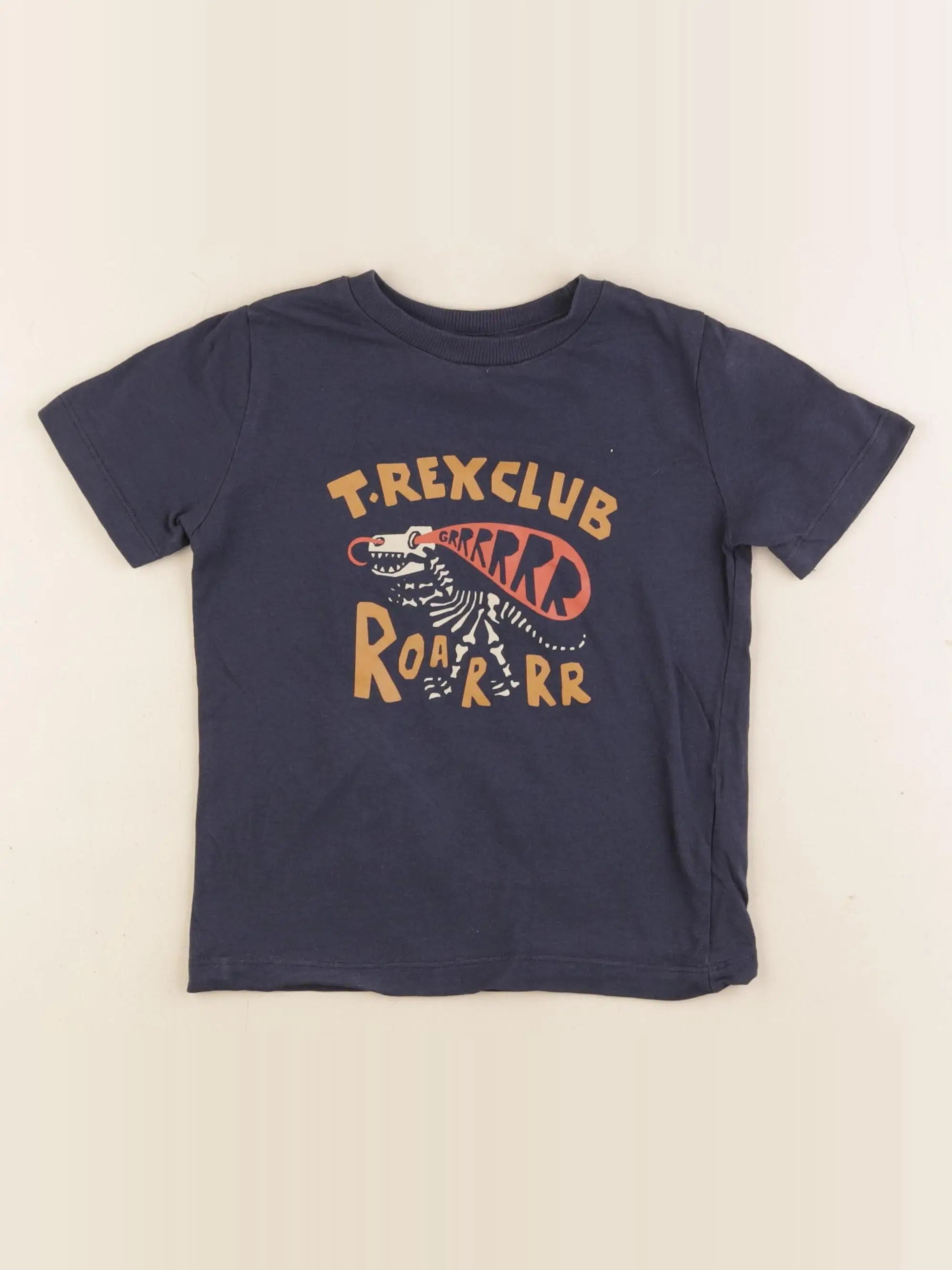 Vertbaudet - tee-shirt bleu - 4 ans