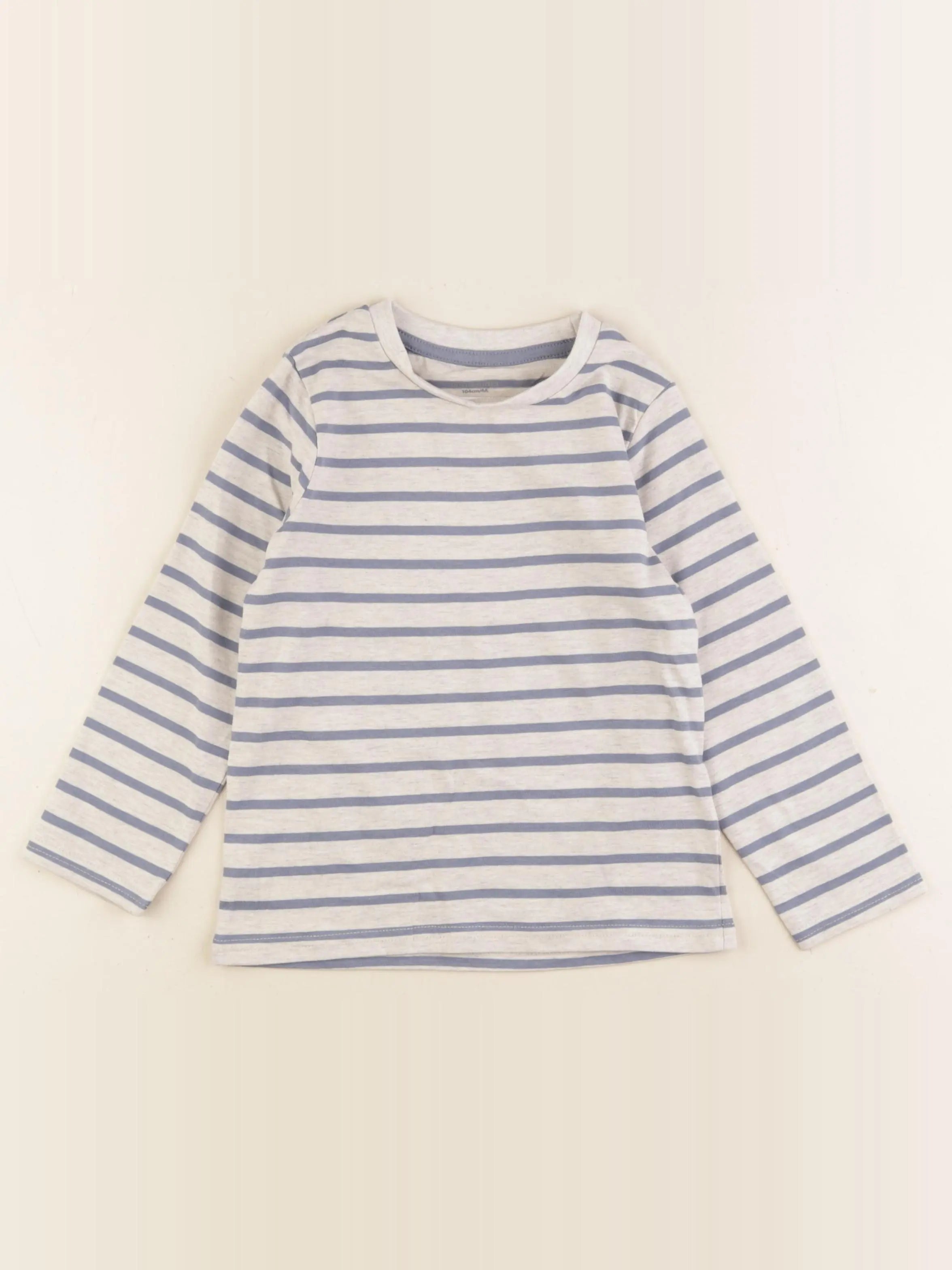 Vertbaudet - tee-shirt gris - 4 ans