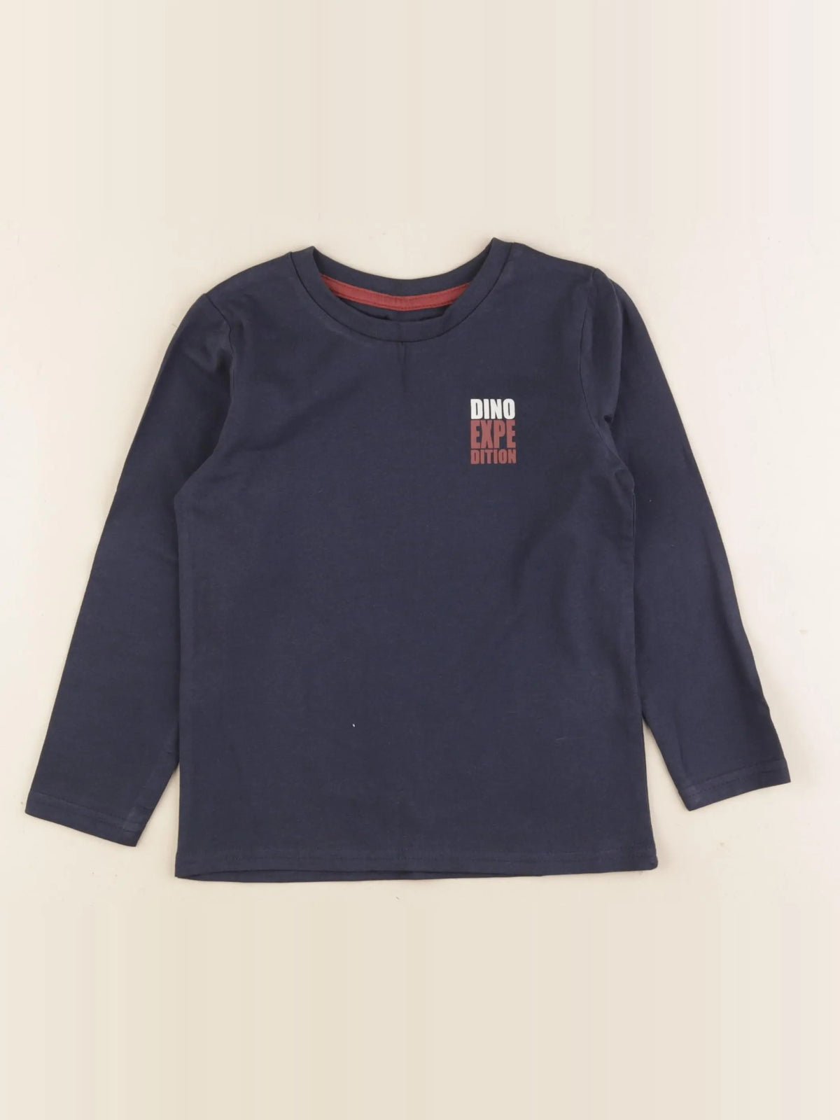Vertbaudet - tee-shirt bleu - 4 ans