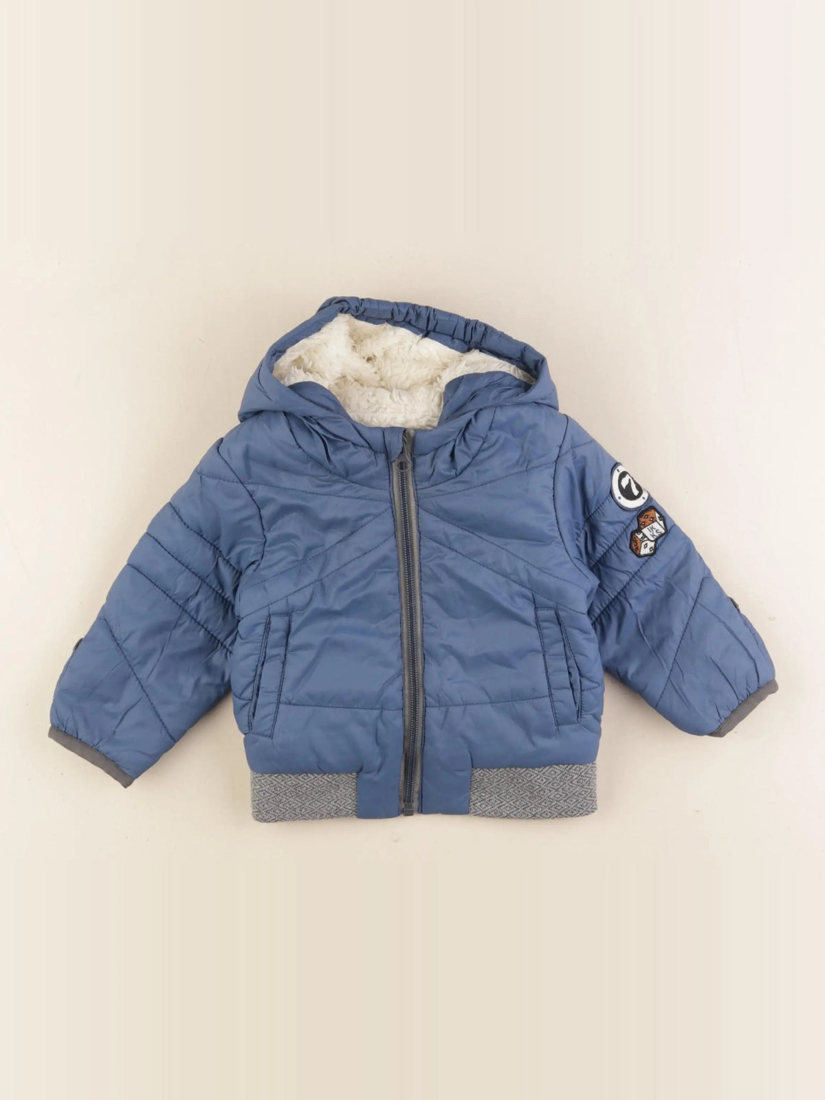 IKKS - veste bleu - 6 mois