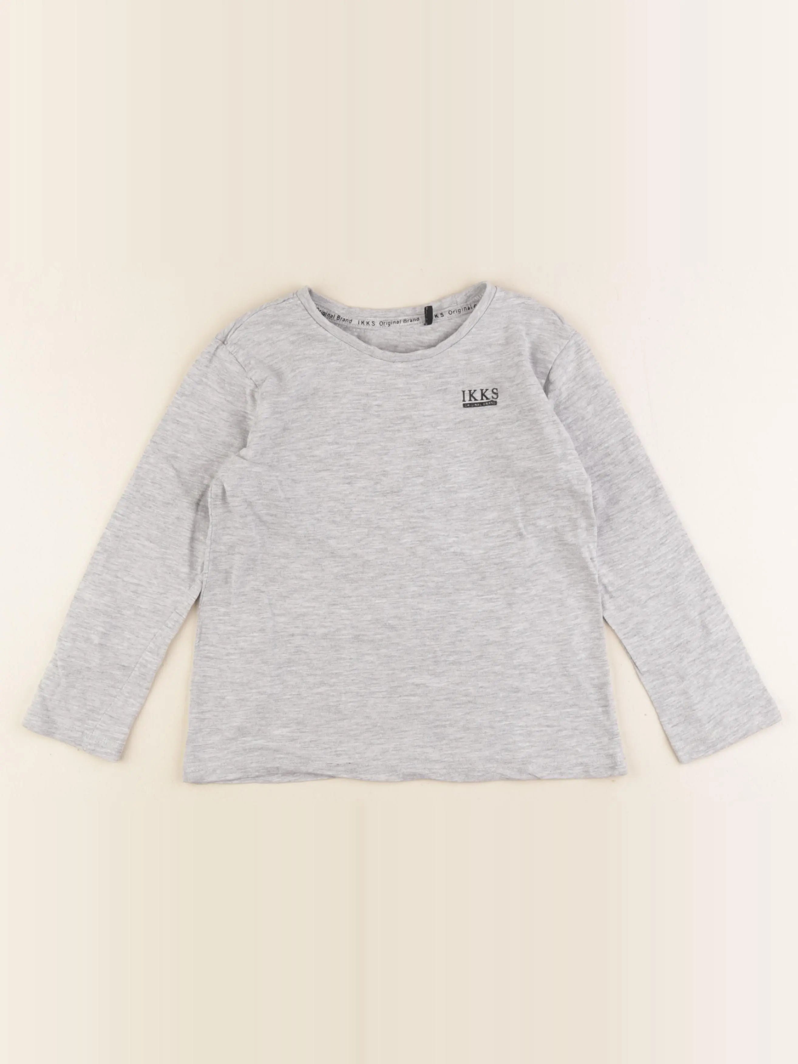 IKKS - tee-shirt gris - 6 ans