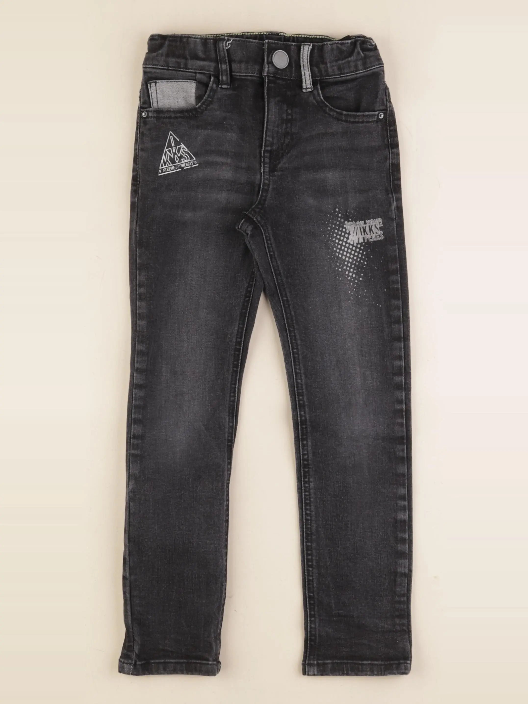 IKKS - jean noir - 6 ans