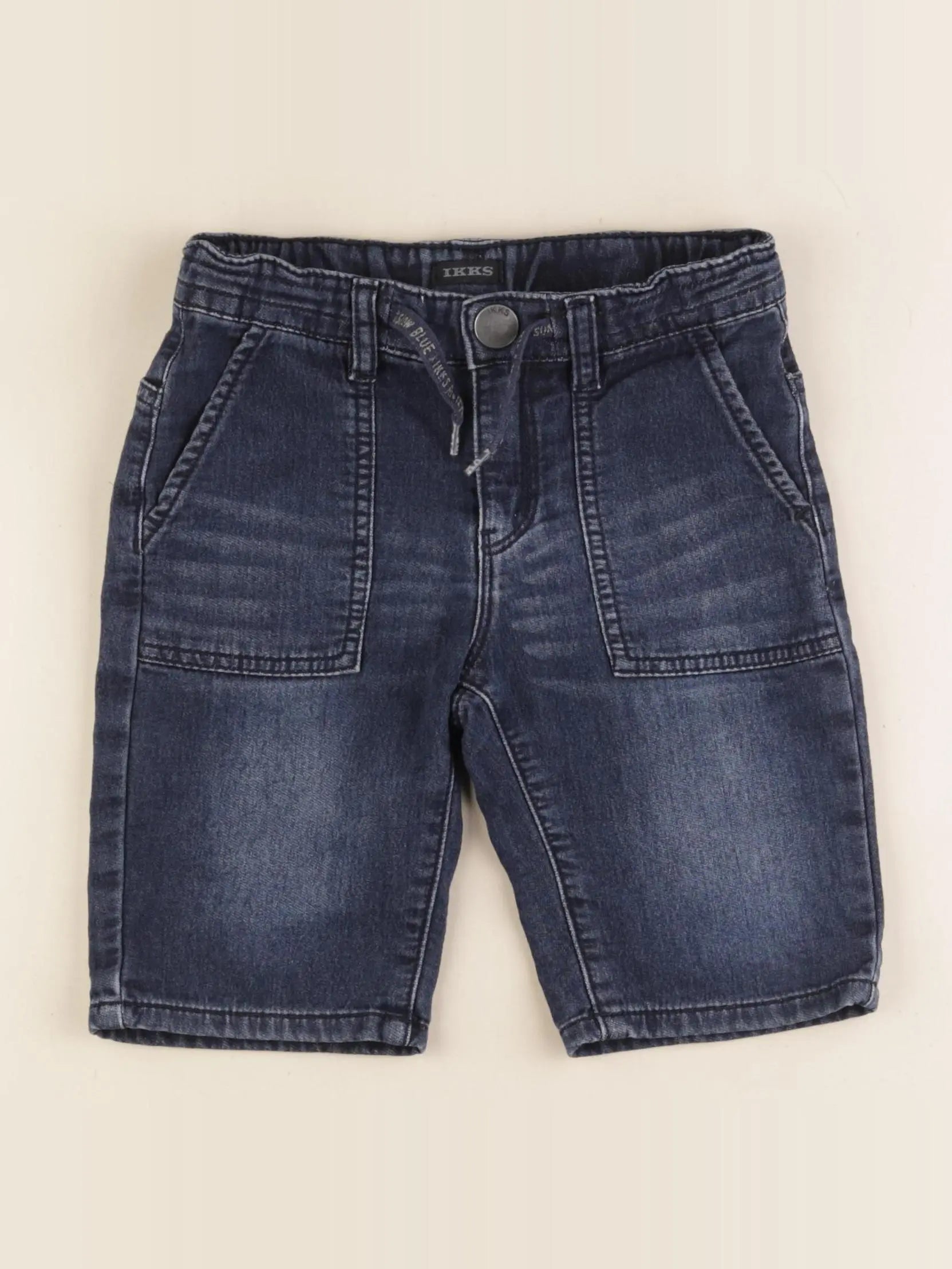 IKKS - short bleu - 6 ans
