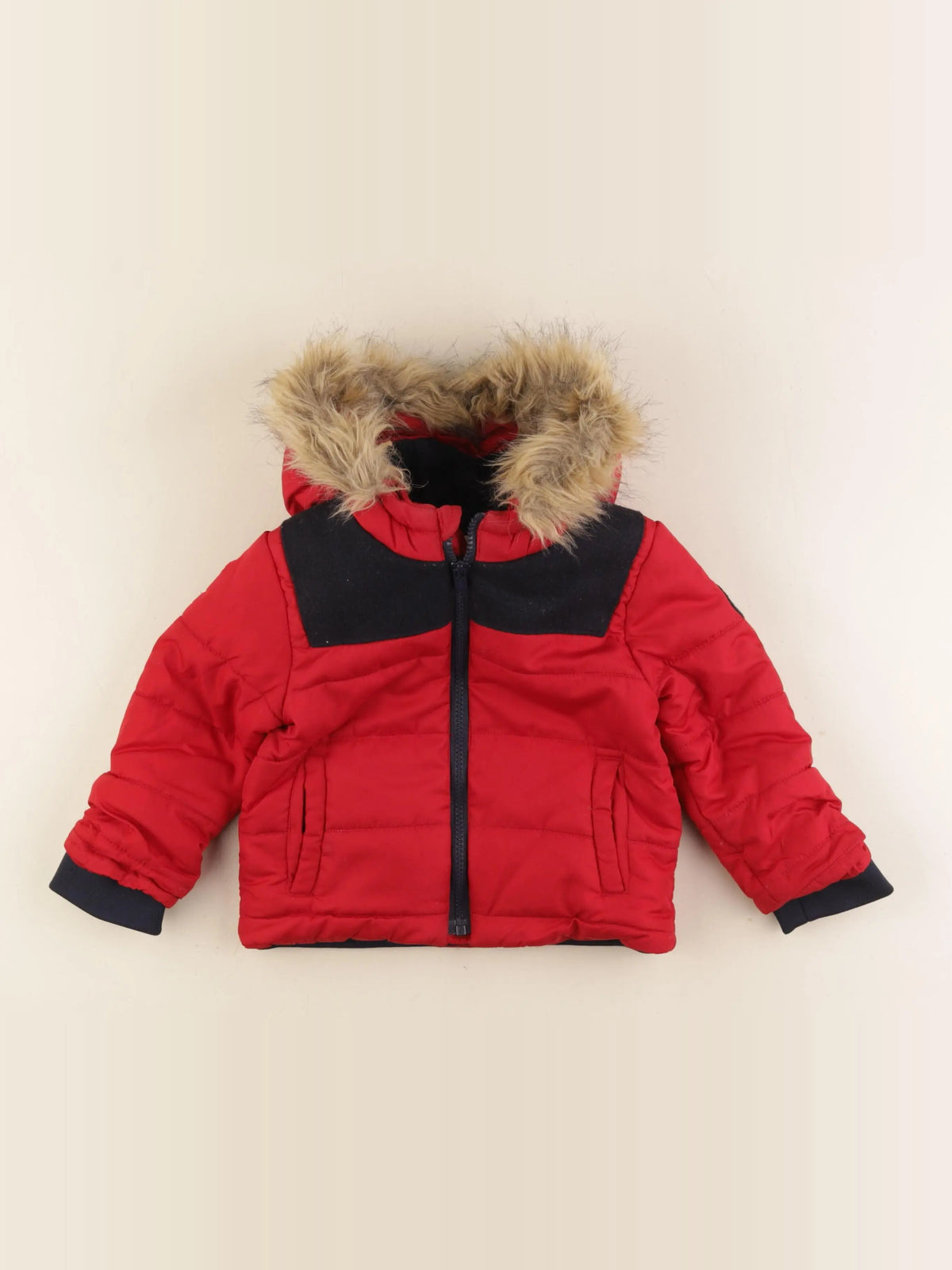 IKKS - doudoune rouge - 2 ans