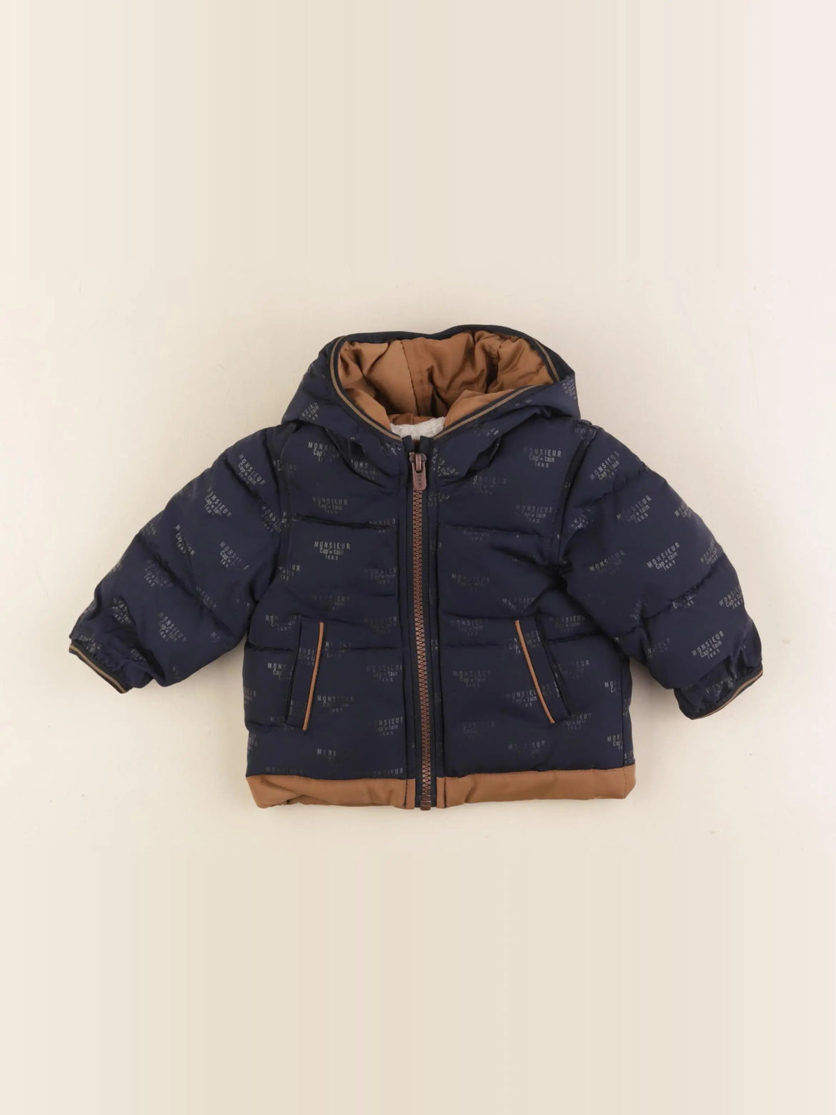 IKKS - doudoune bleu - 6 mois