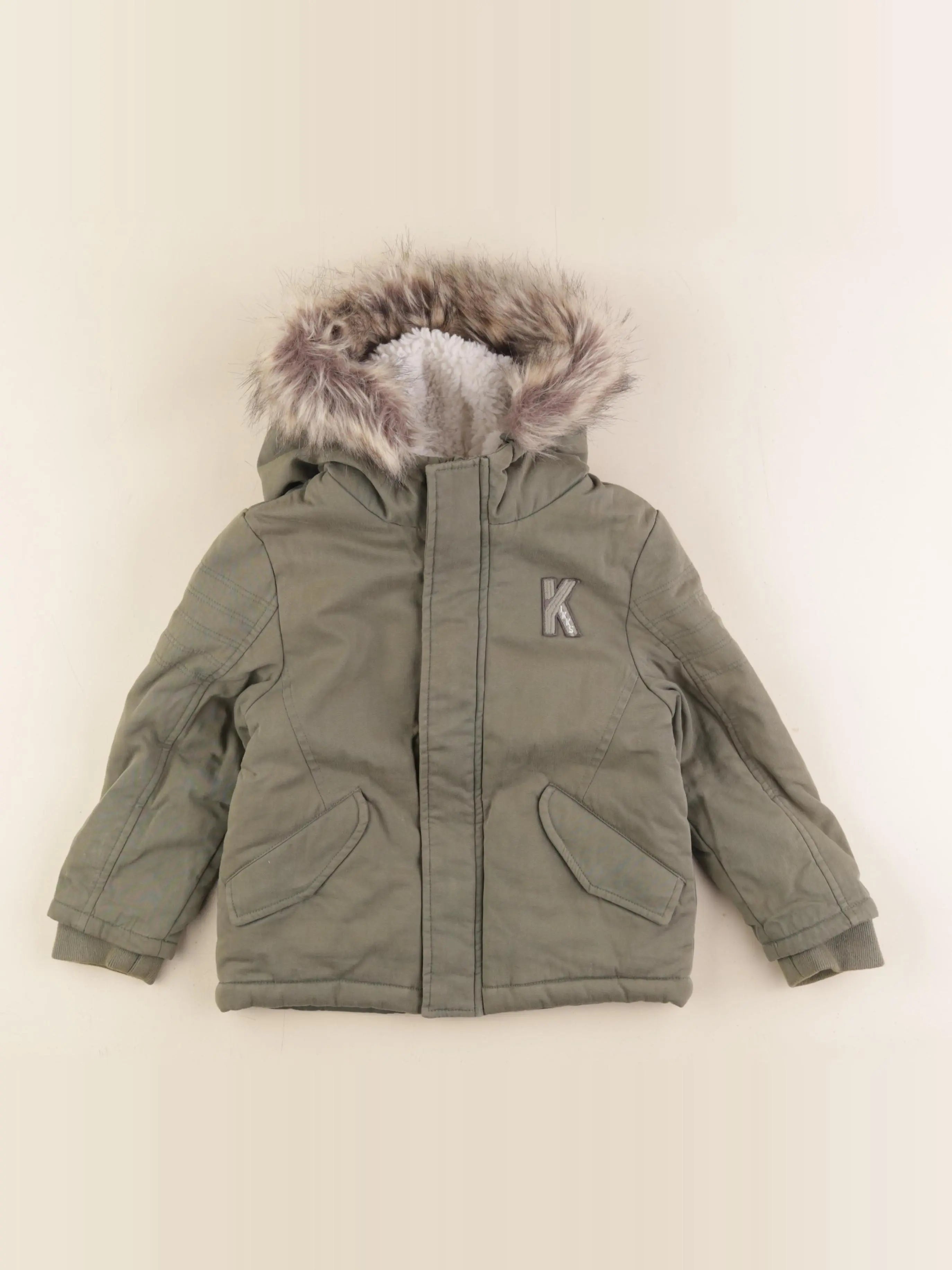 IKKS - manteau vert - 3 ans