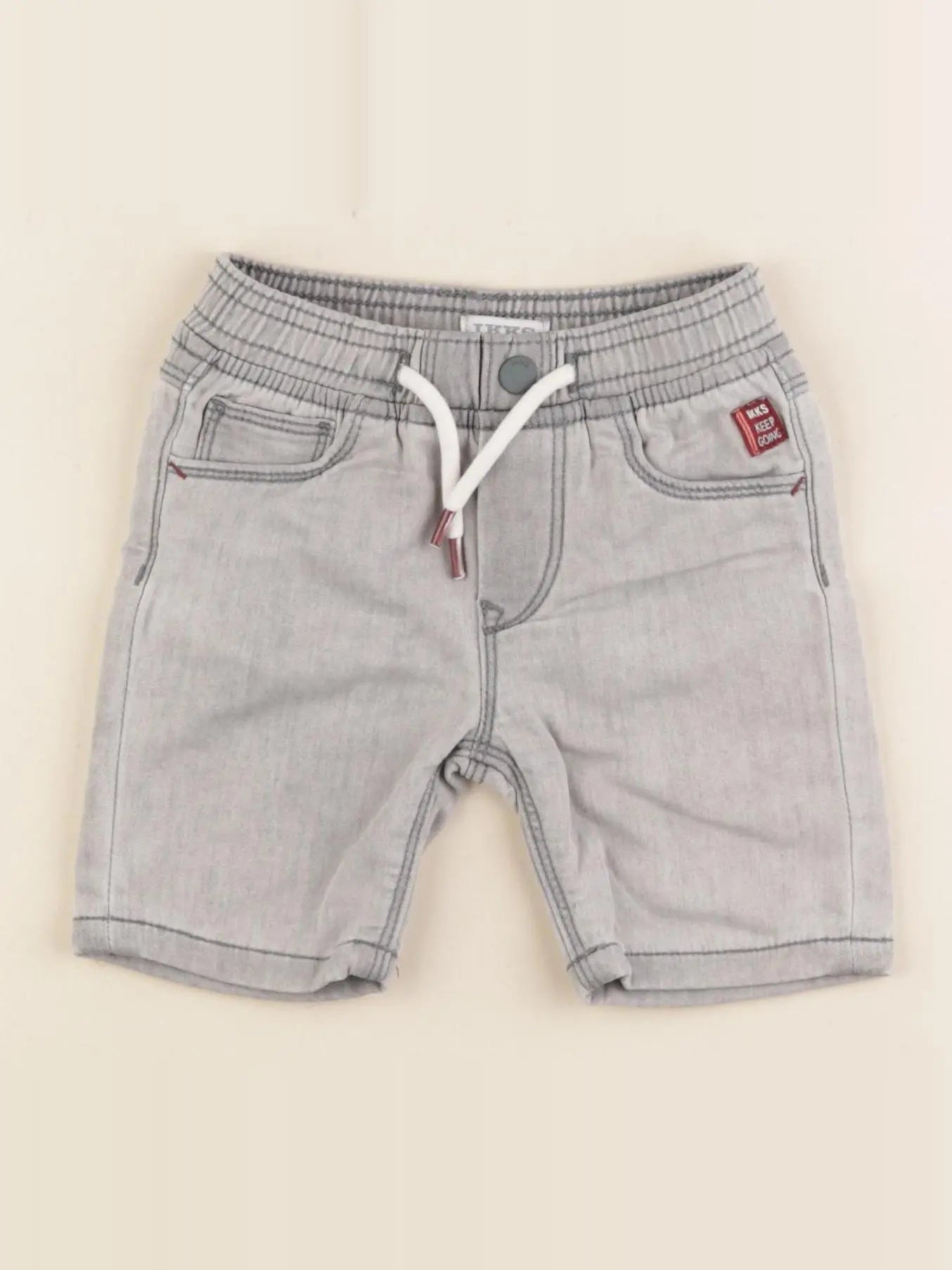 IKKS - short gris - 12 mois