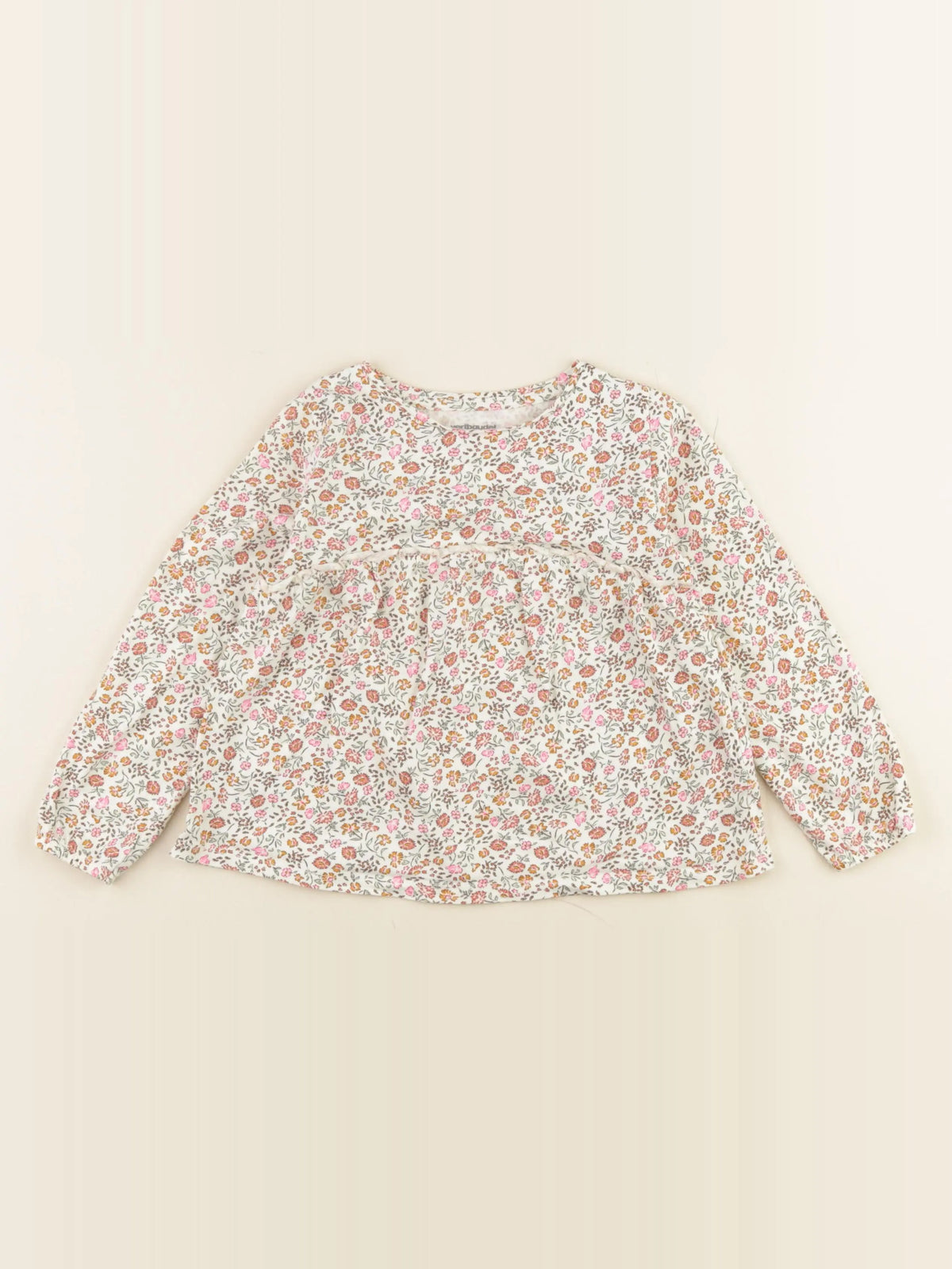 Vertbaudet - tee-shirt multicolore - 4 ans