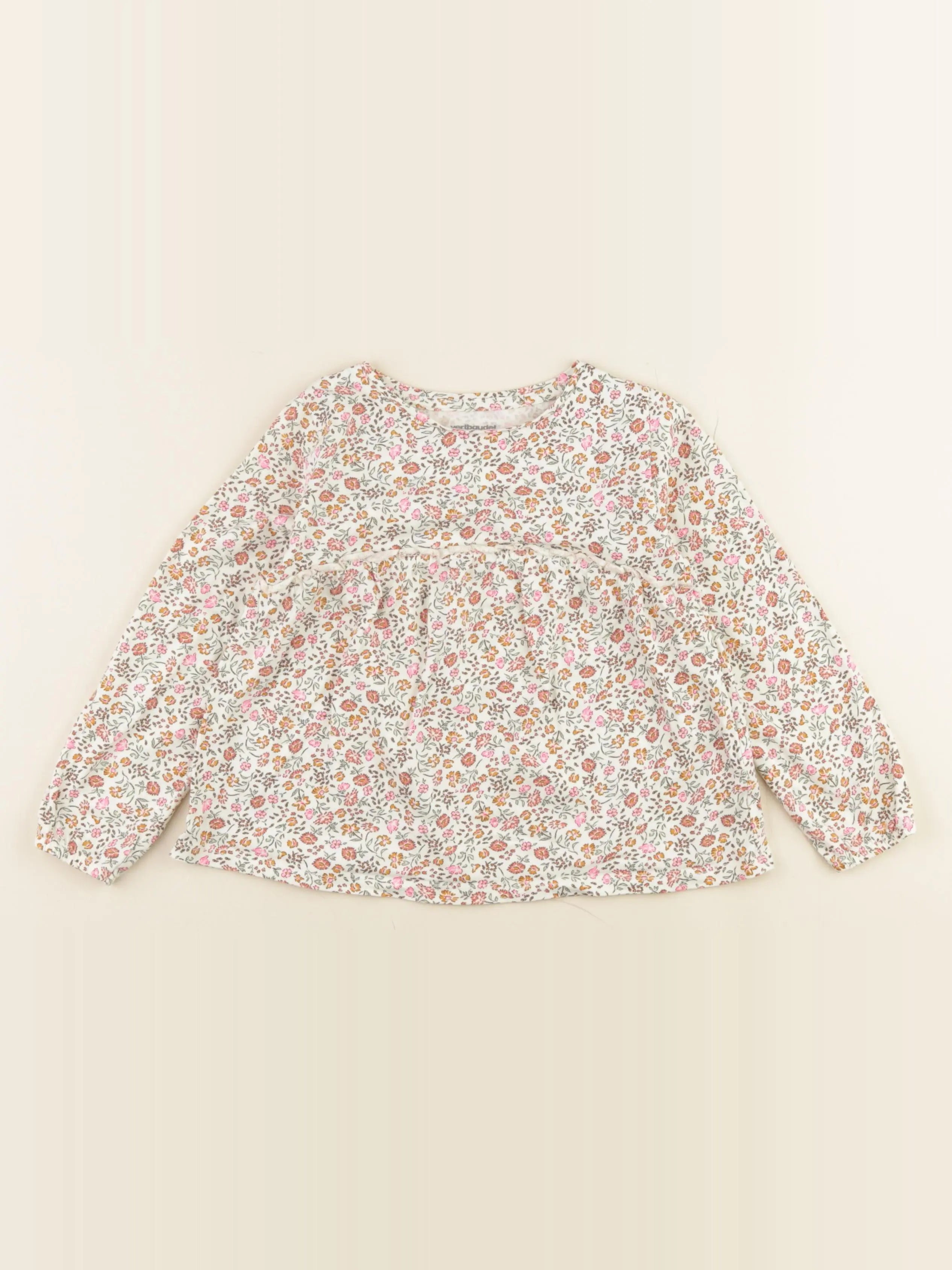 Vertbaudet - tee-shirt multicolore - 4 ans