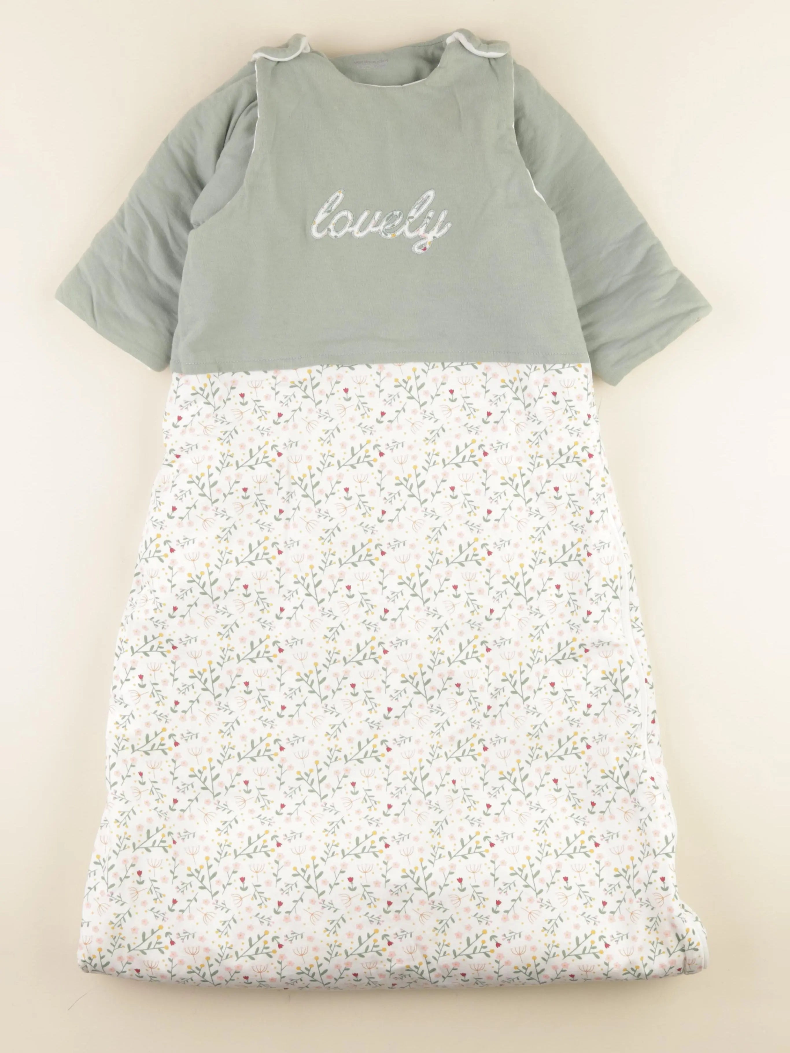 Vertbaudet - gigoteuse vert - 18/36 mois