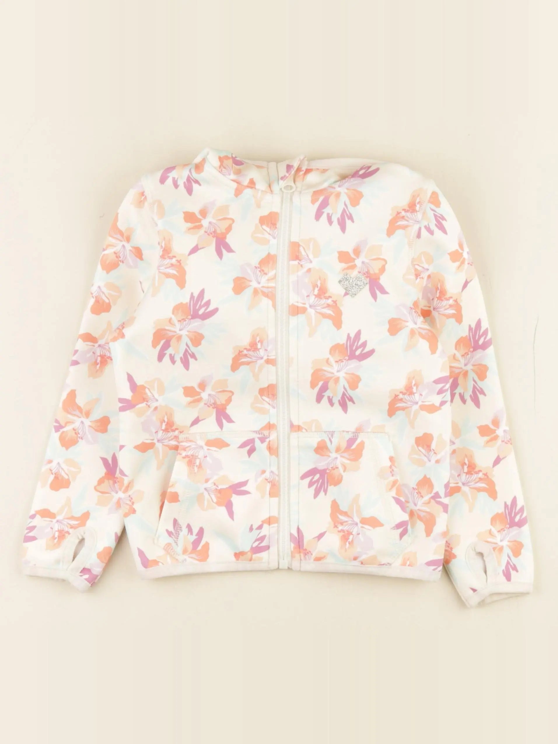 Vertbaudet - gilet sport multicolore - 3 ans