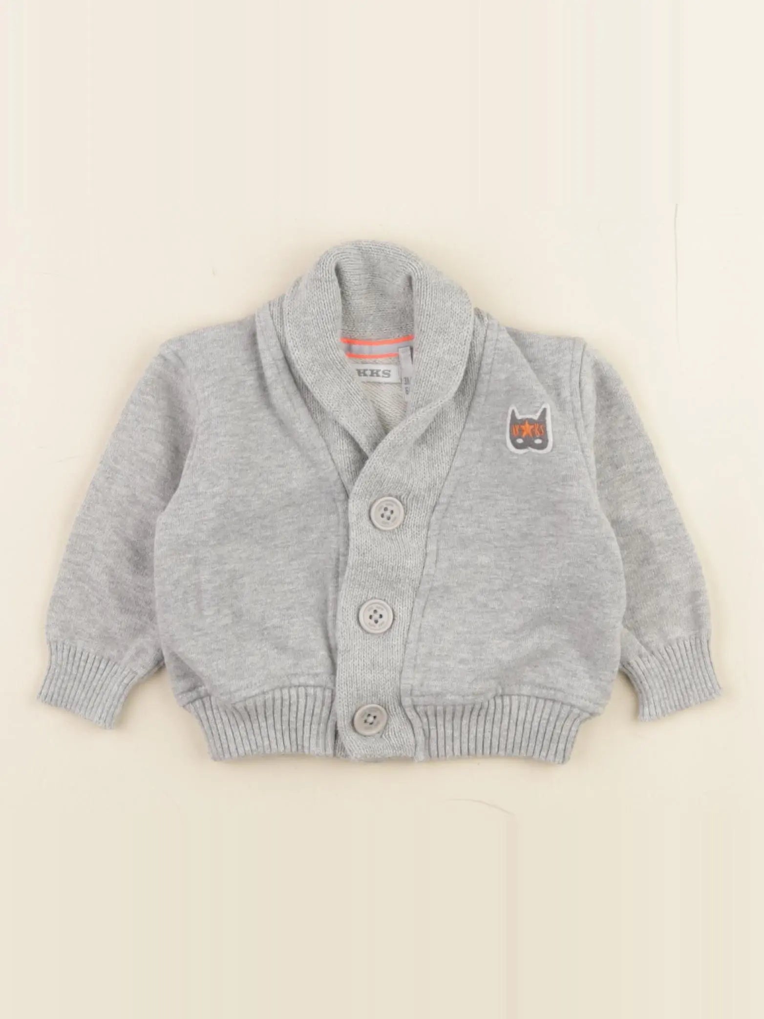 IKKS - gilet gris - 3 mois