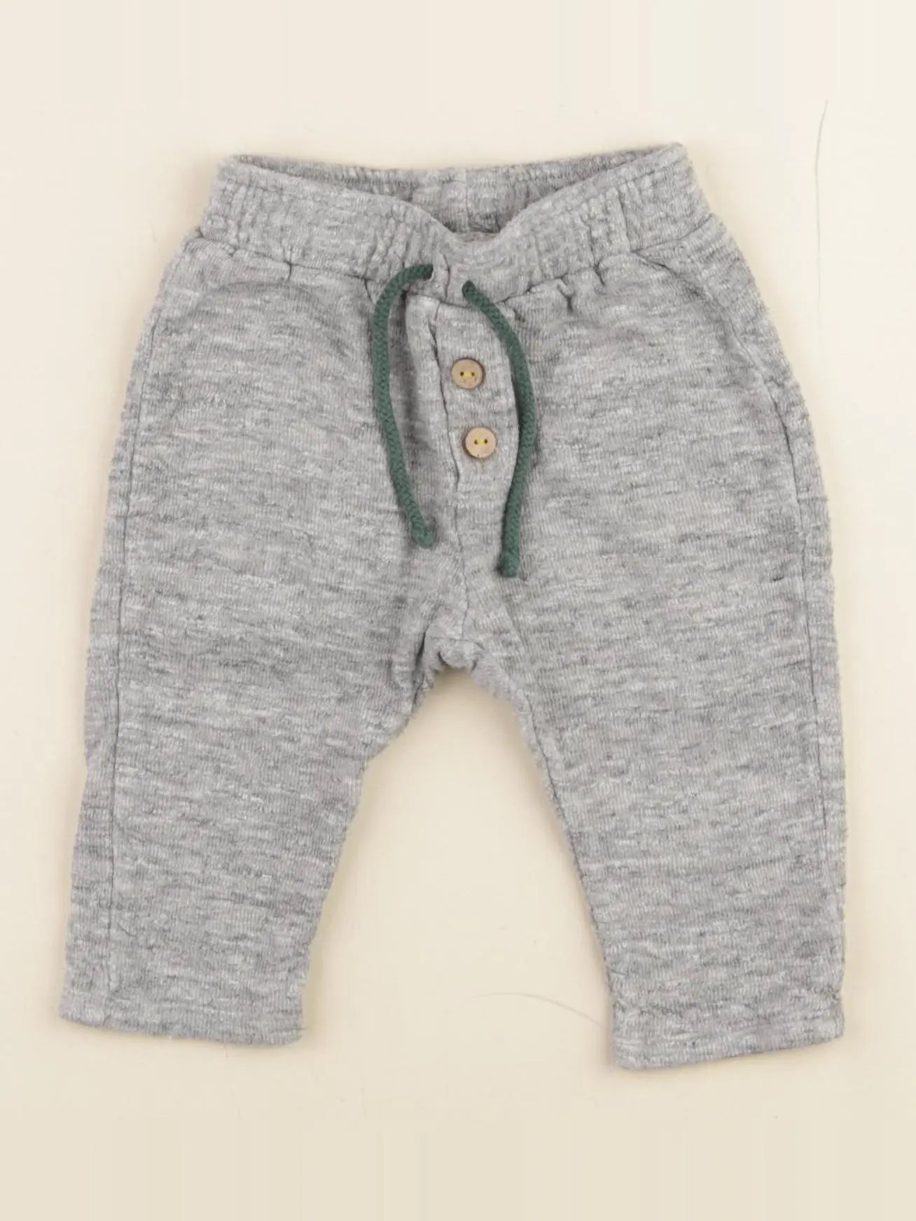 Zara - pantalon gris - 3/6 mois