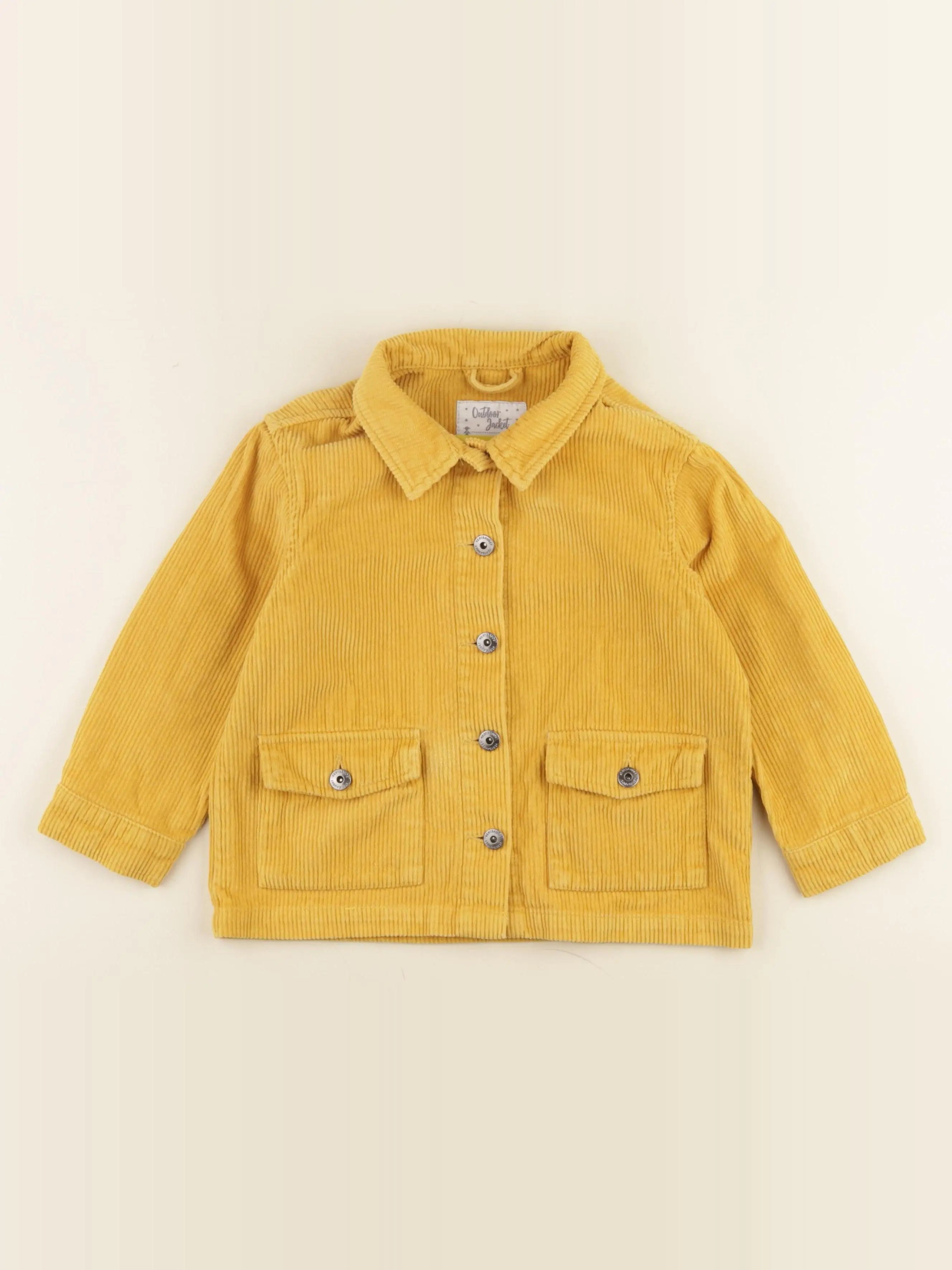 Vertbaudet - veste jaune - 6 ans