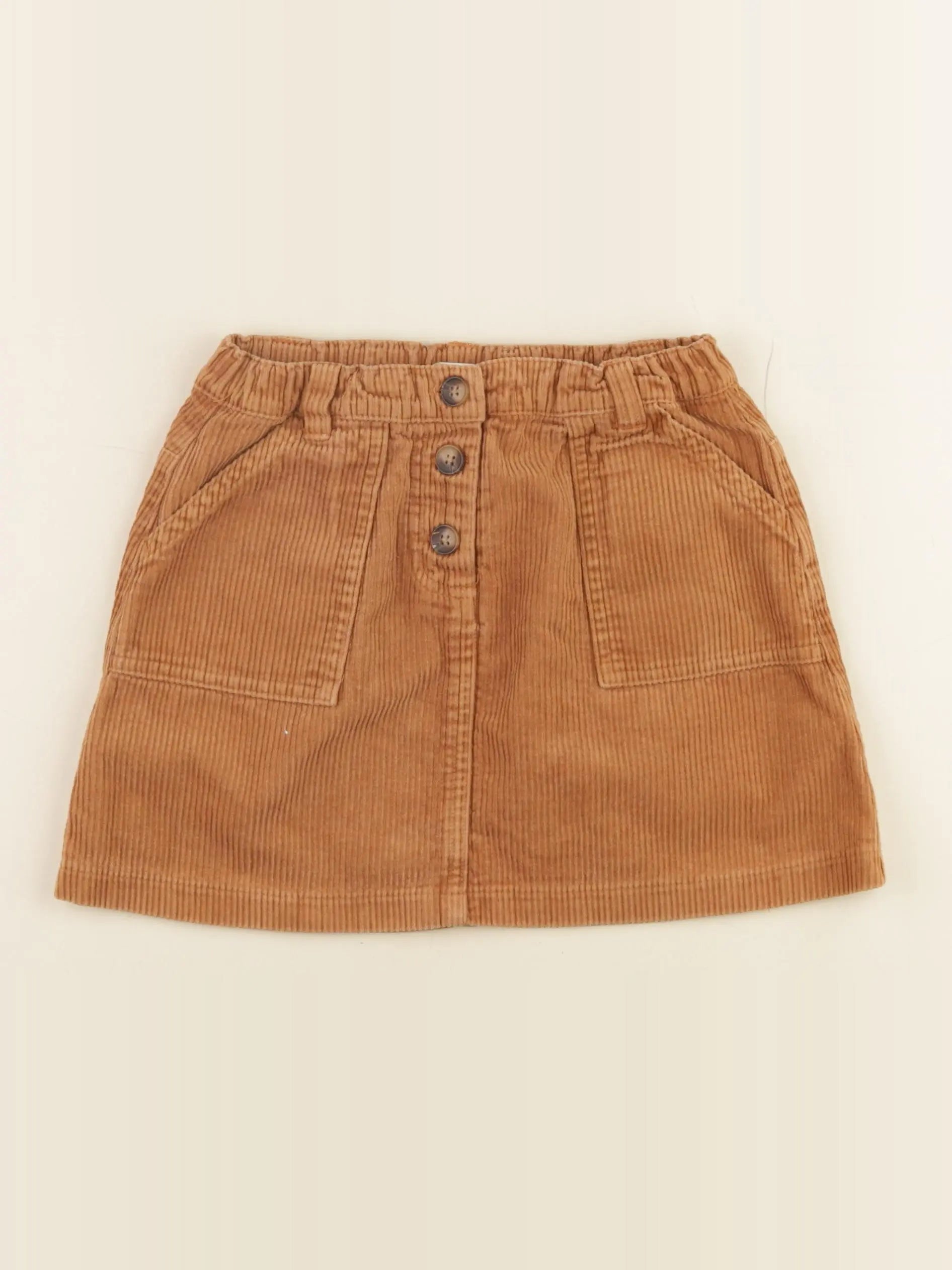 Vertbaudet - jupe marron - 8 ans