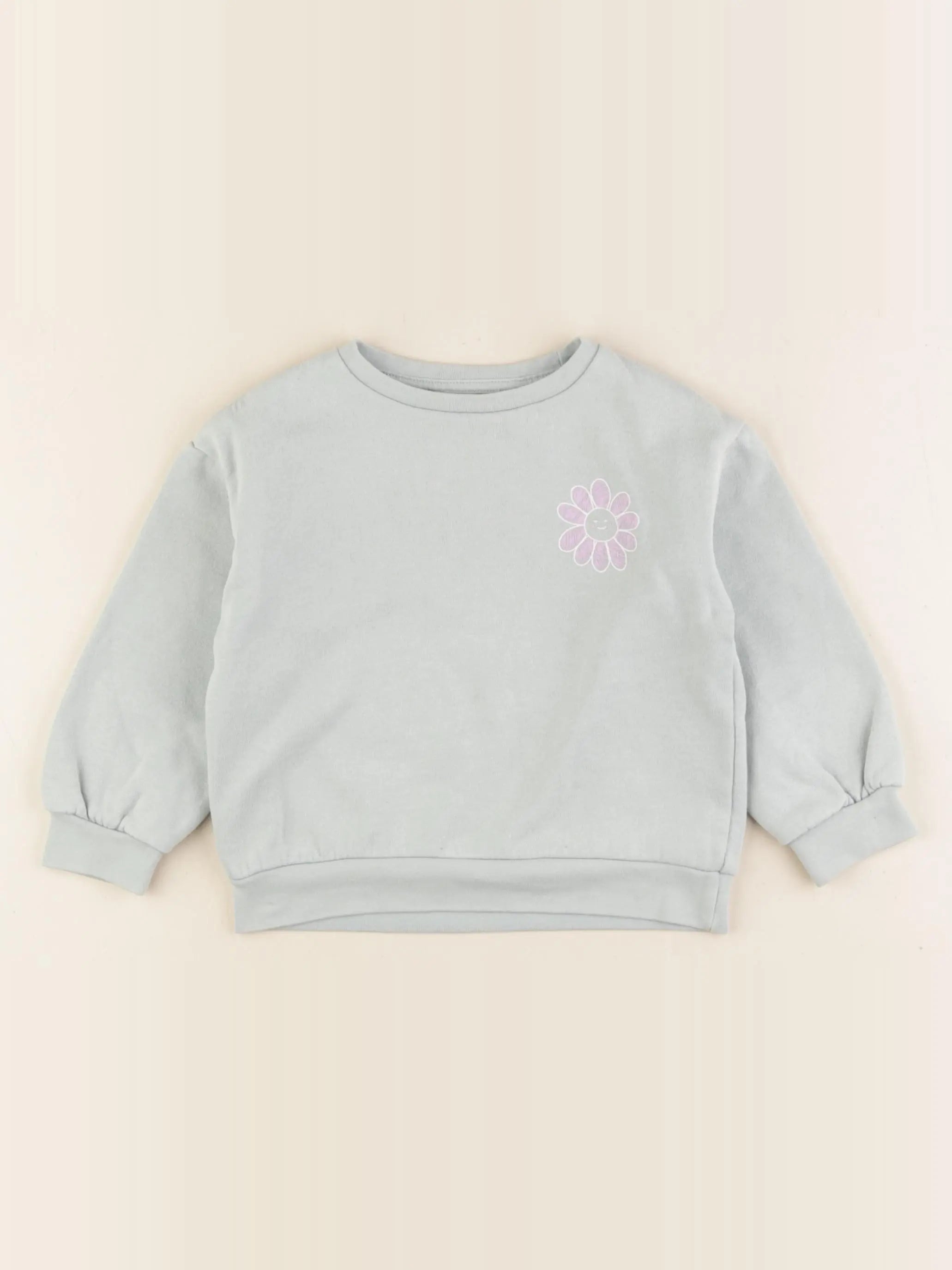 Vertbaudet - sweat bleu - 3 ans