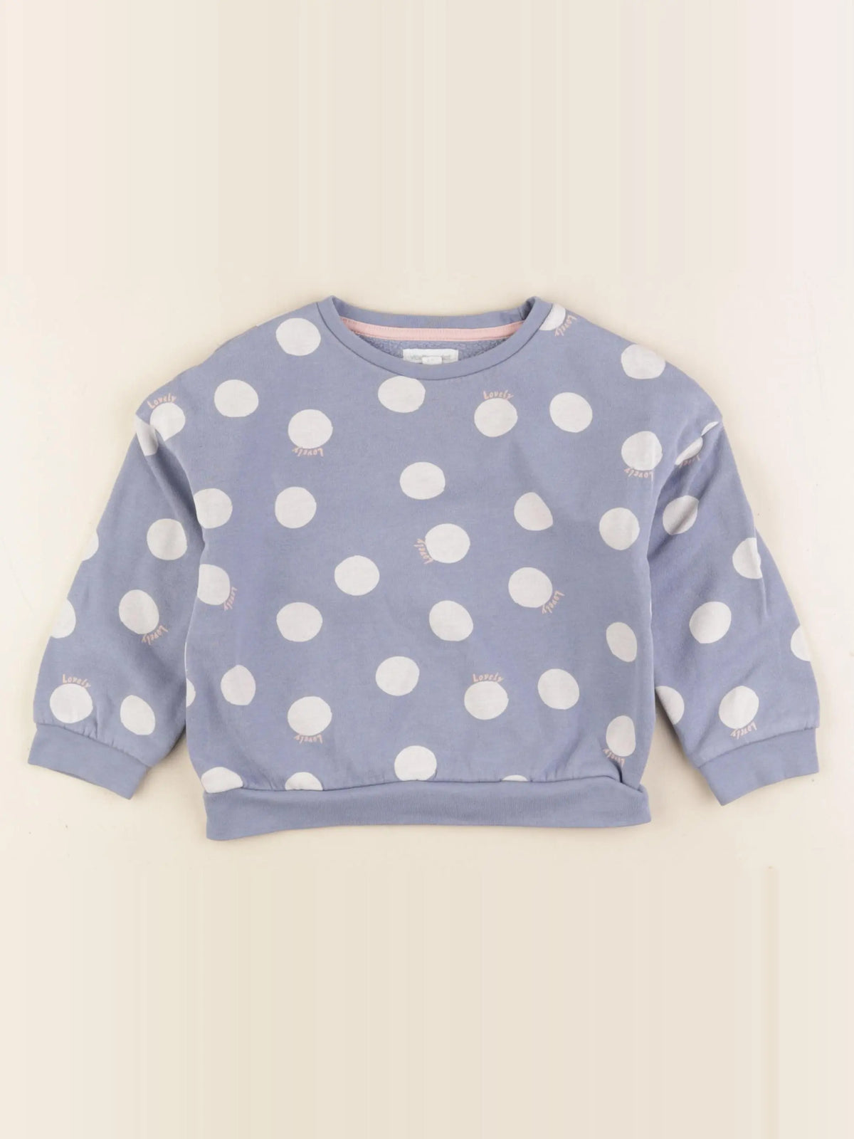 Vertbaudet - sweat bleu - 3 ans