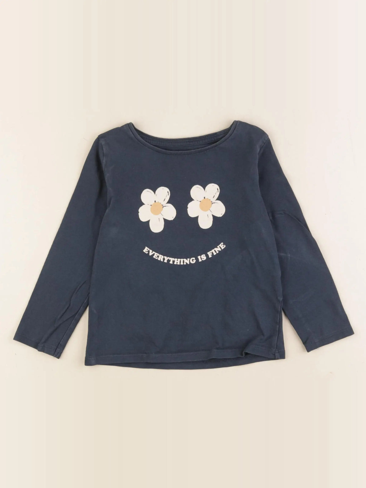 Vertbaudet - tee-shirt bleu - 3 ans